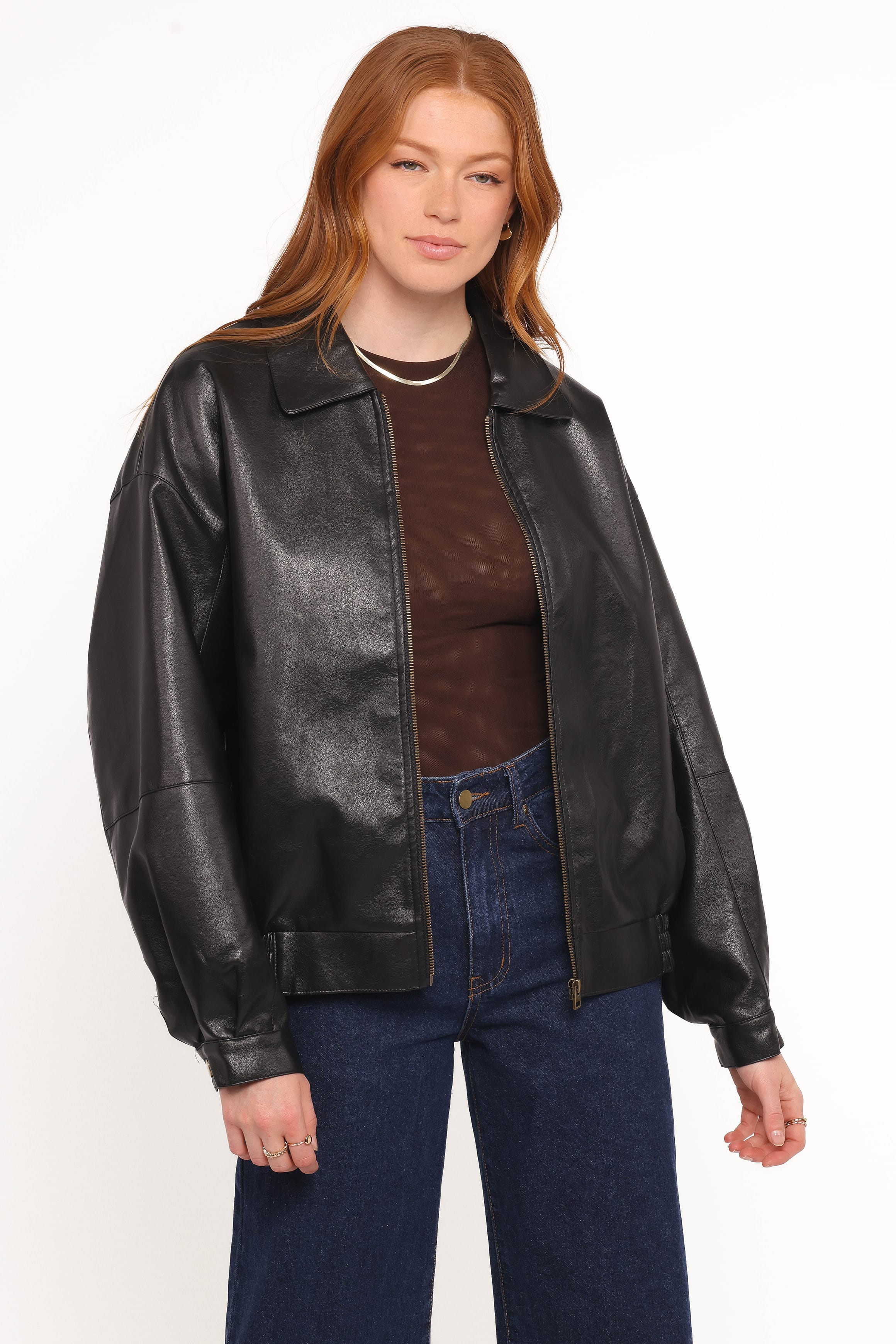 Zoe Bomber Jacket - Black