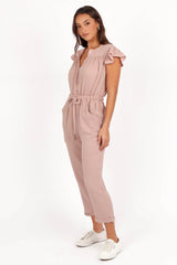 Brooklyn Jumpsuit - Dusty Mauve
