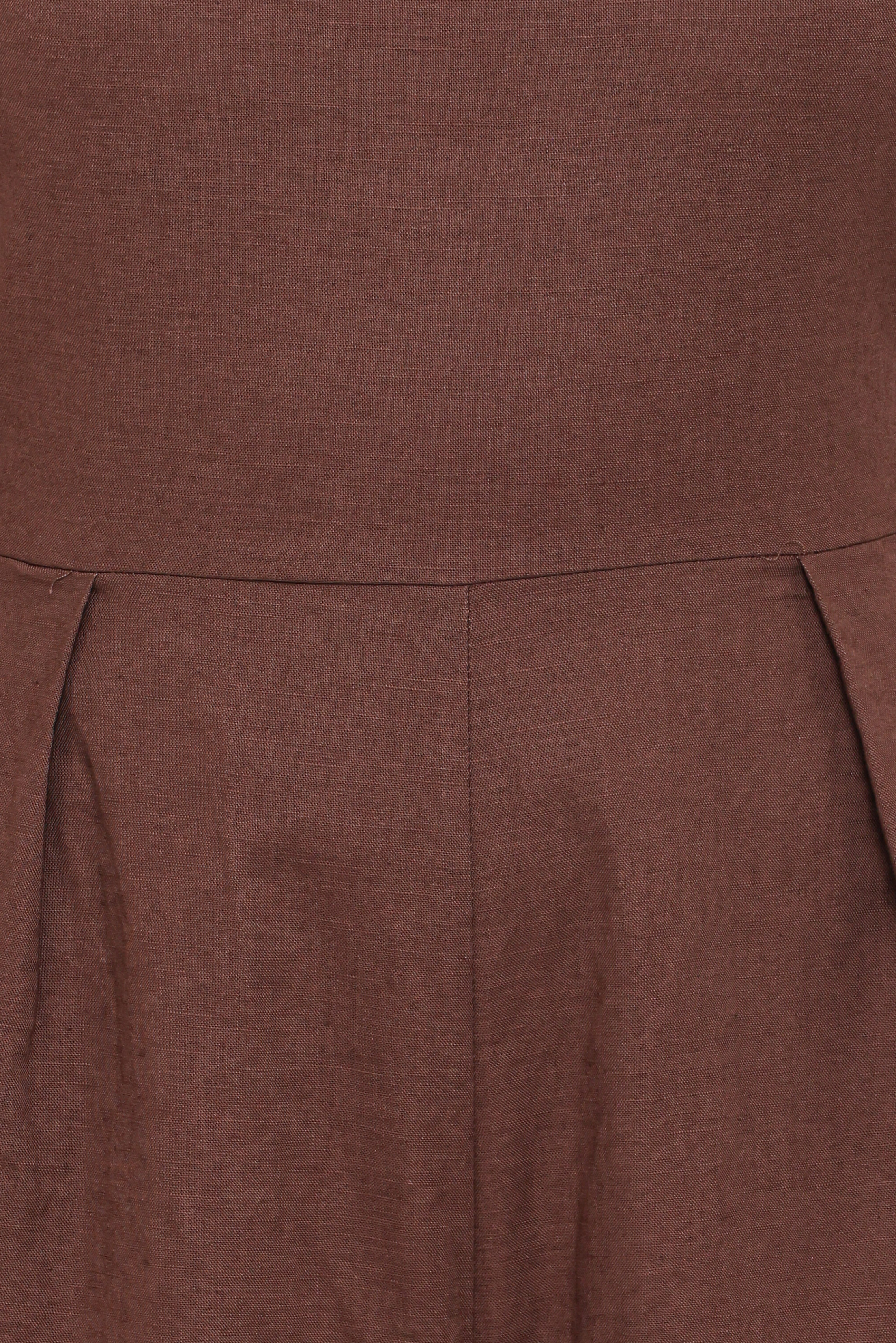 Ester Jumpsuit - Chocolate