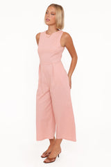 Ester Jumpsuit - Pale Pink