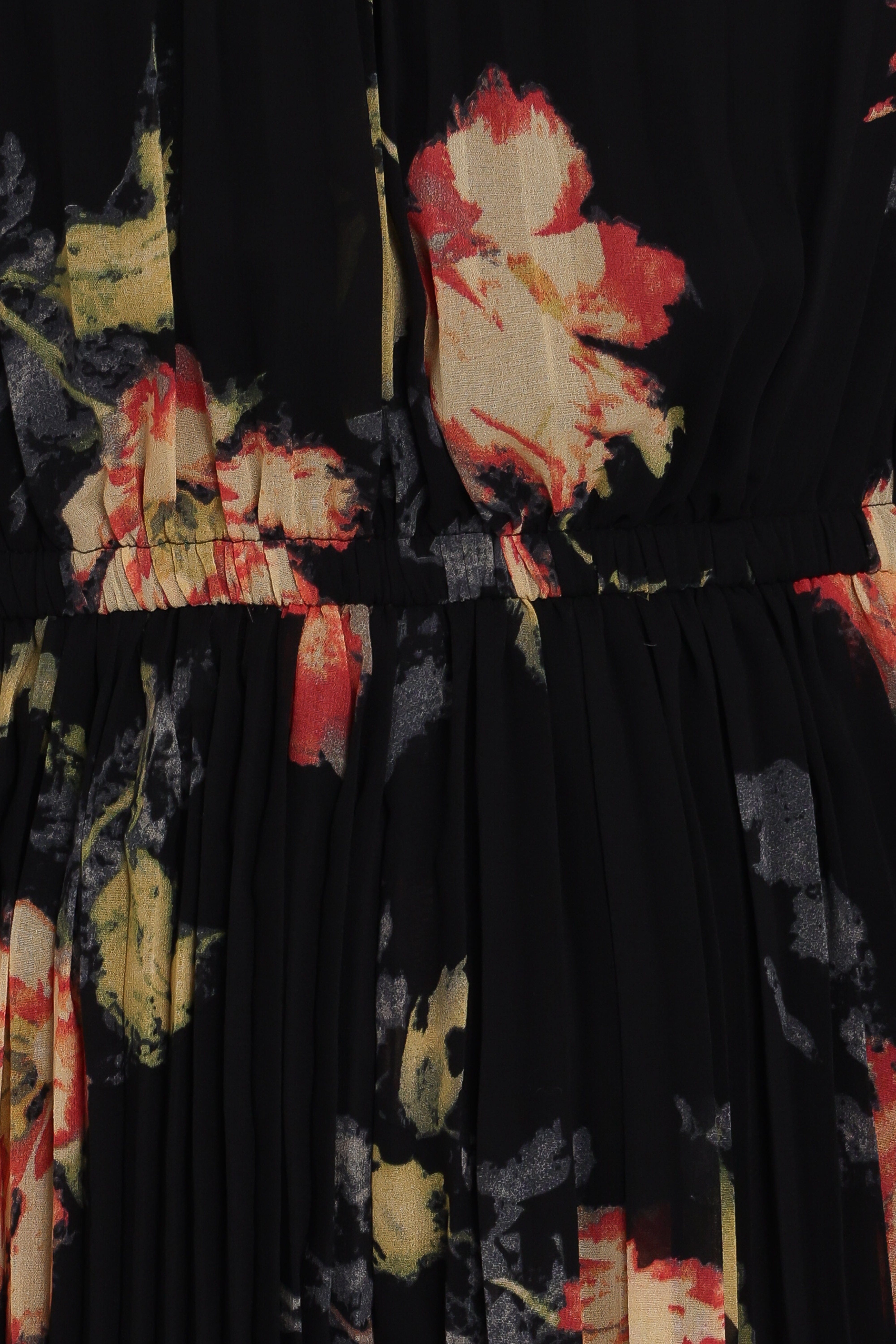 Hillary Romper - Black Floral