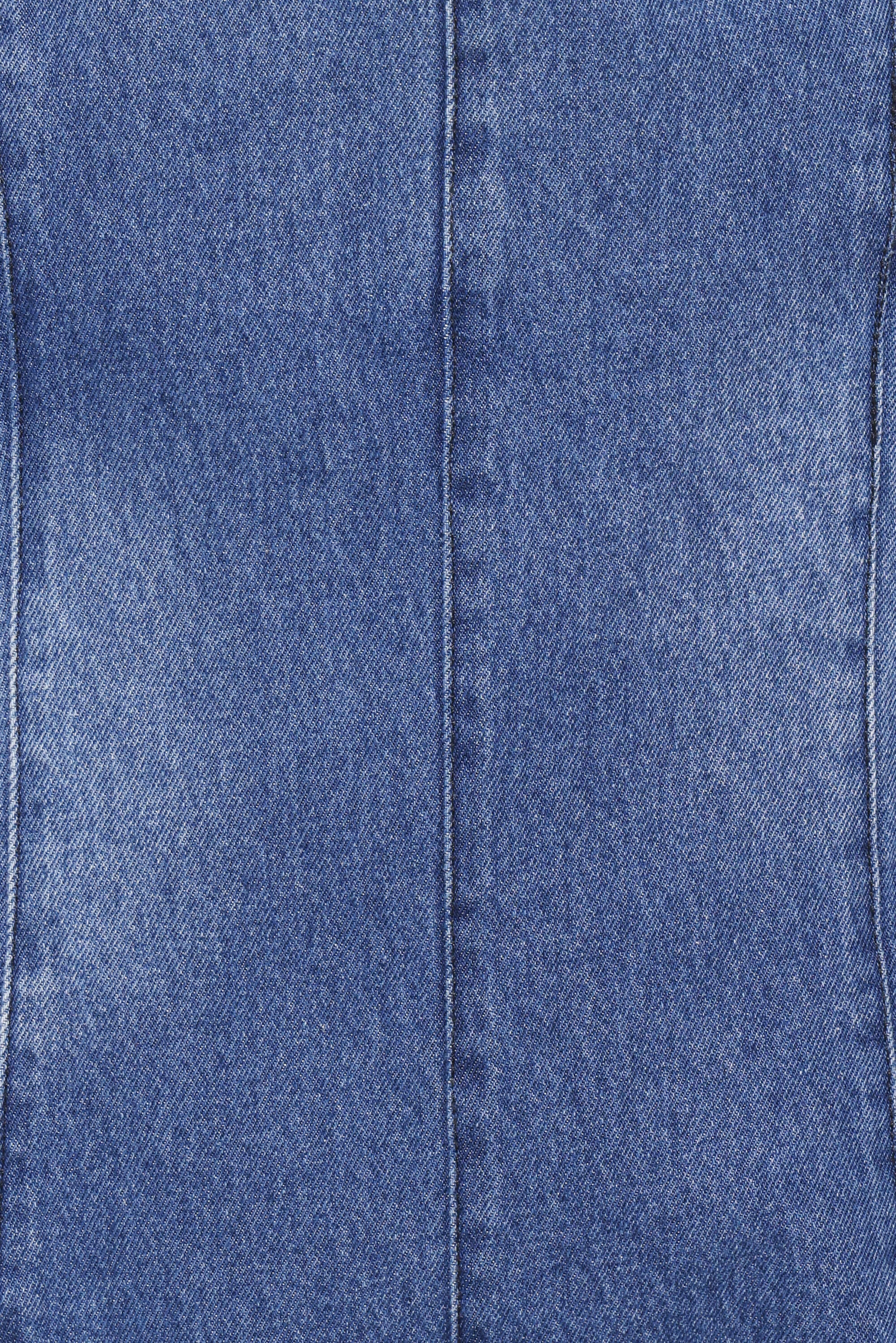 Paityn Denim Romper - Dark Wash