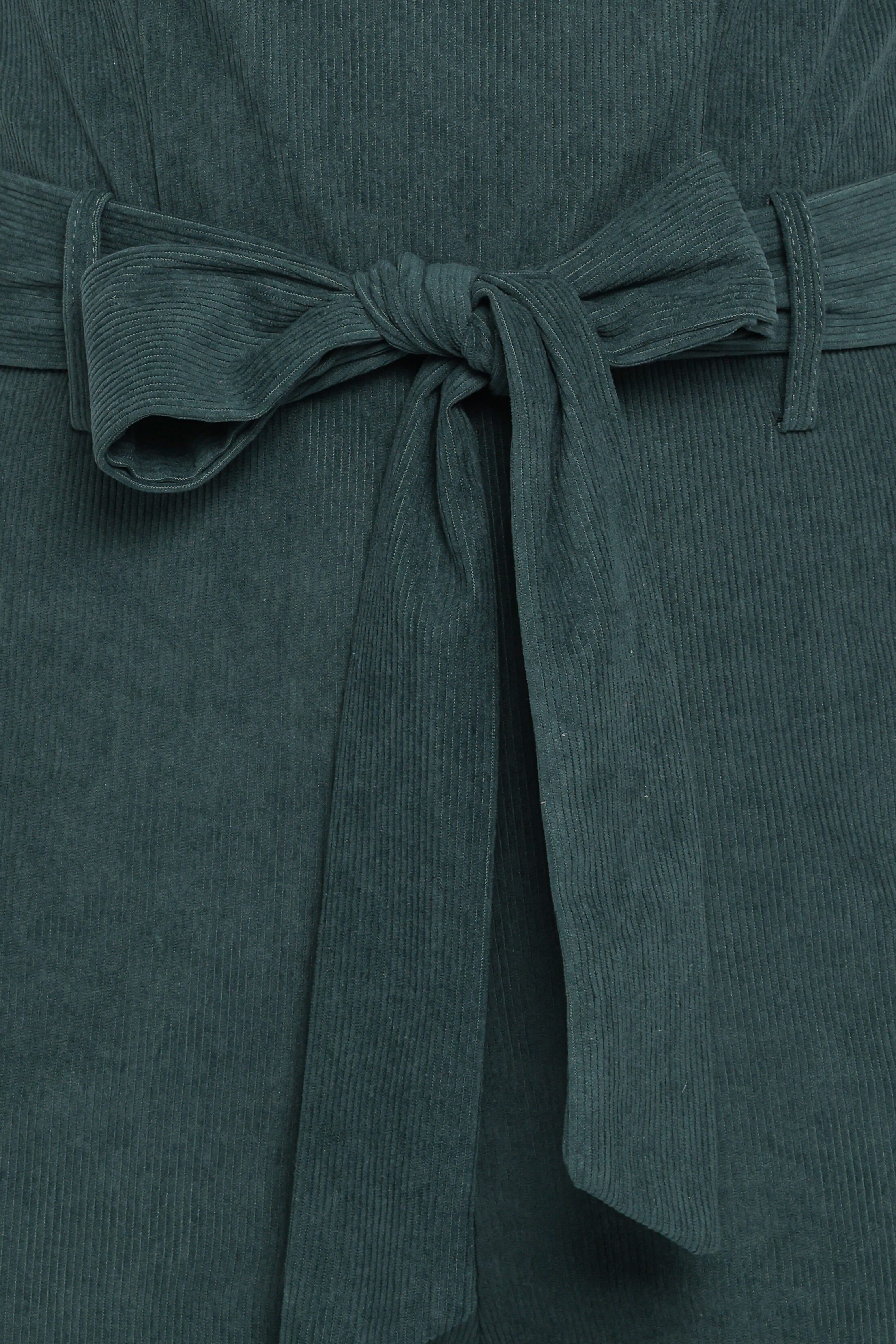 Selene Corduroy Jumpsuit - Green