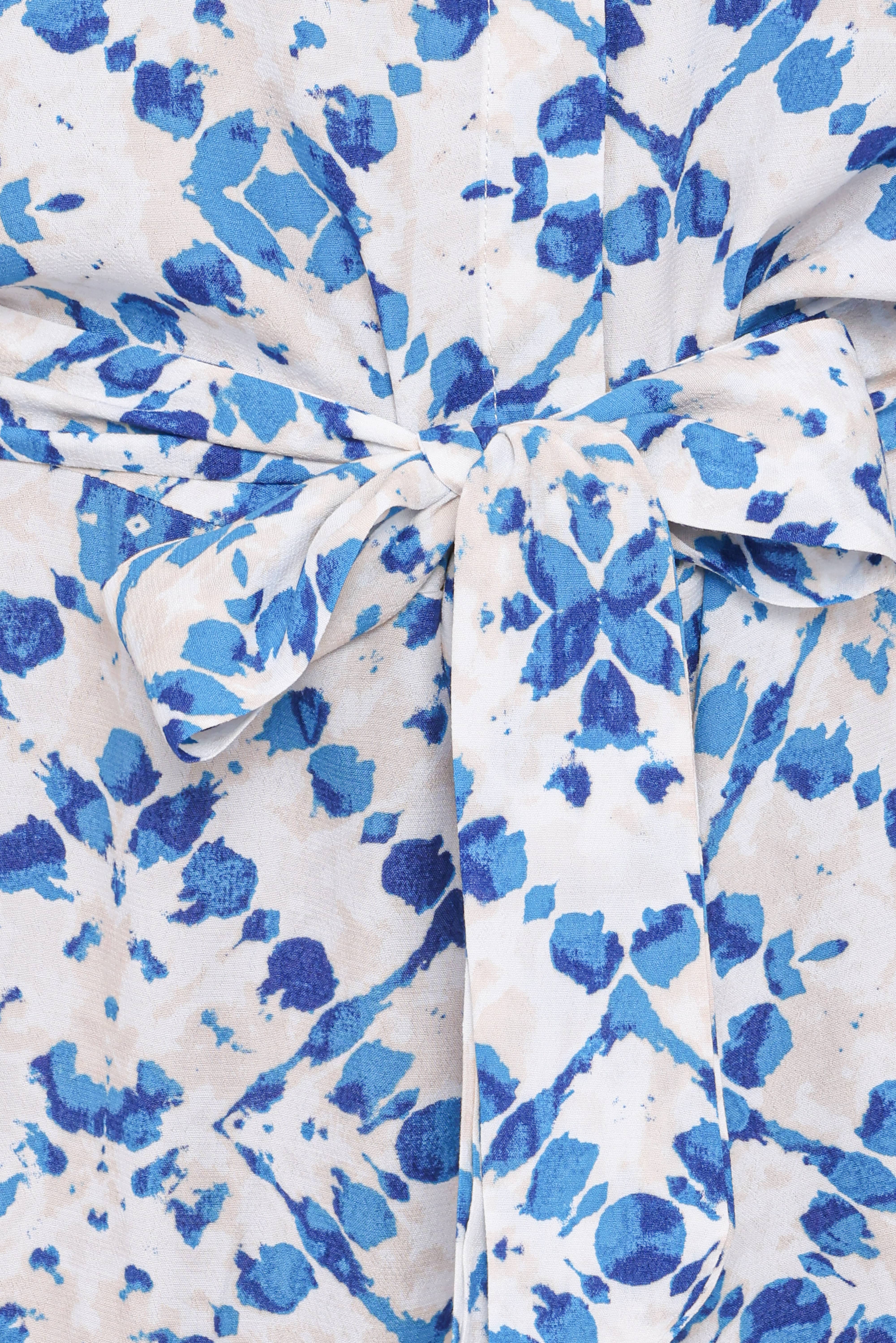 Tansy Romper - Blue Diamond