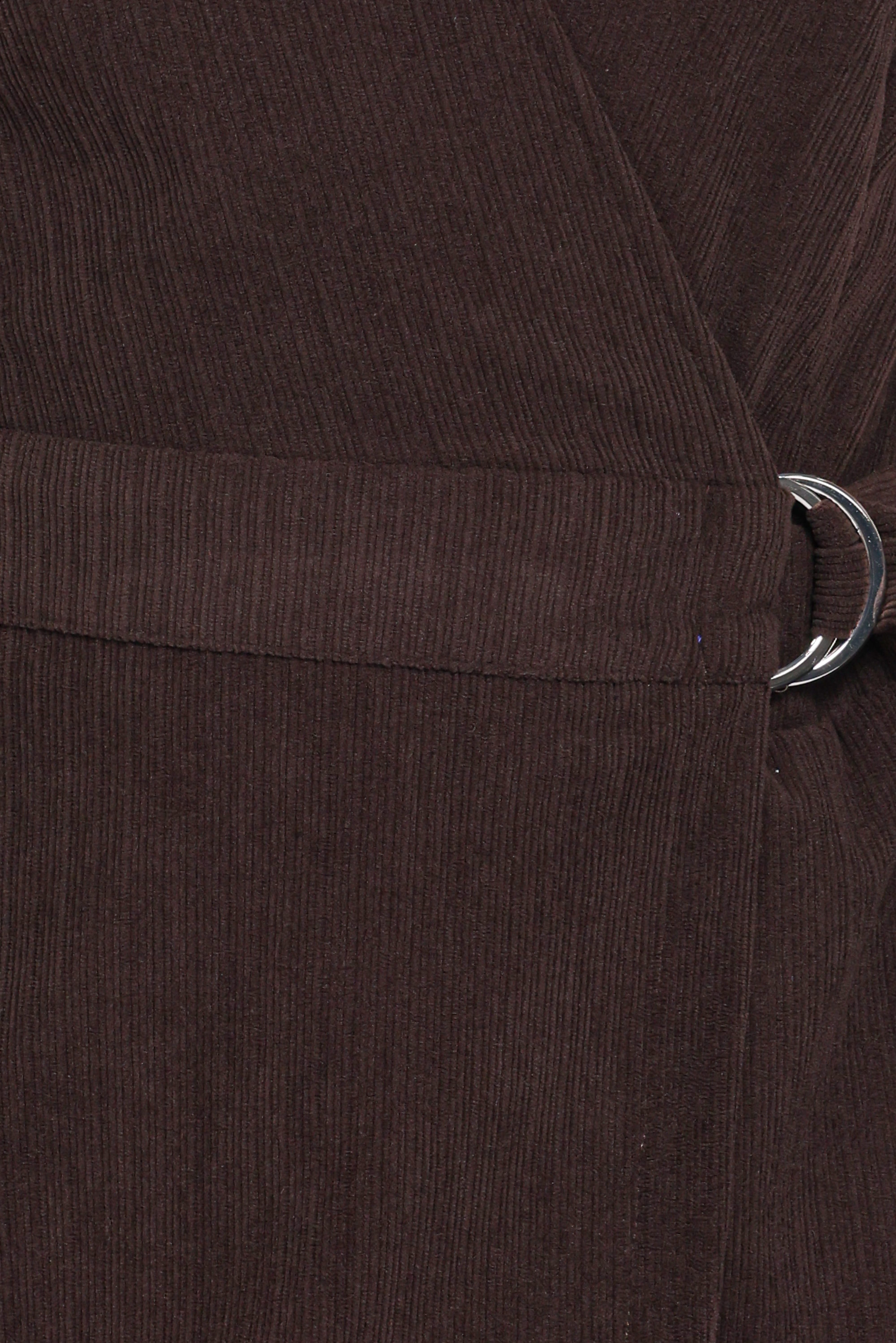Vesper Corduroy Romper - Chocolate