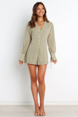 Becky Romper - Sage