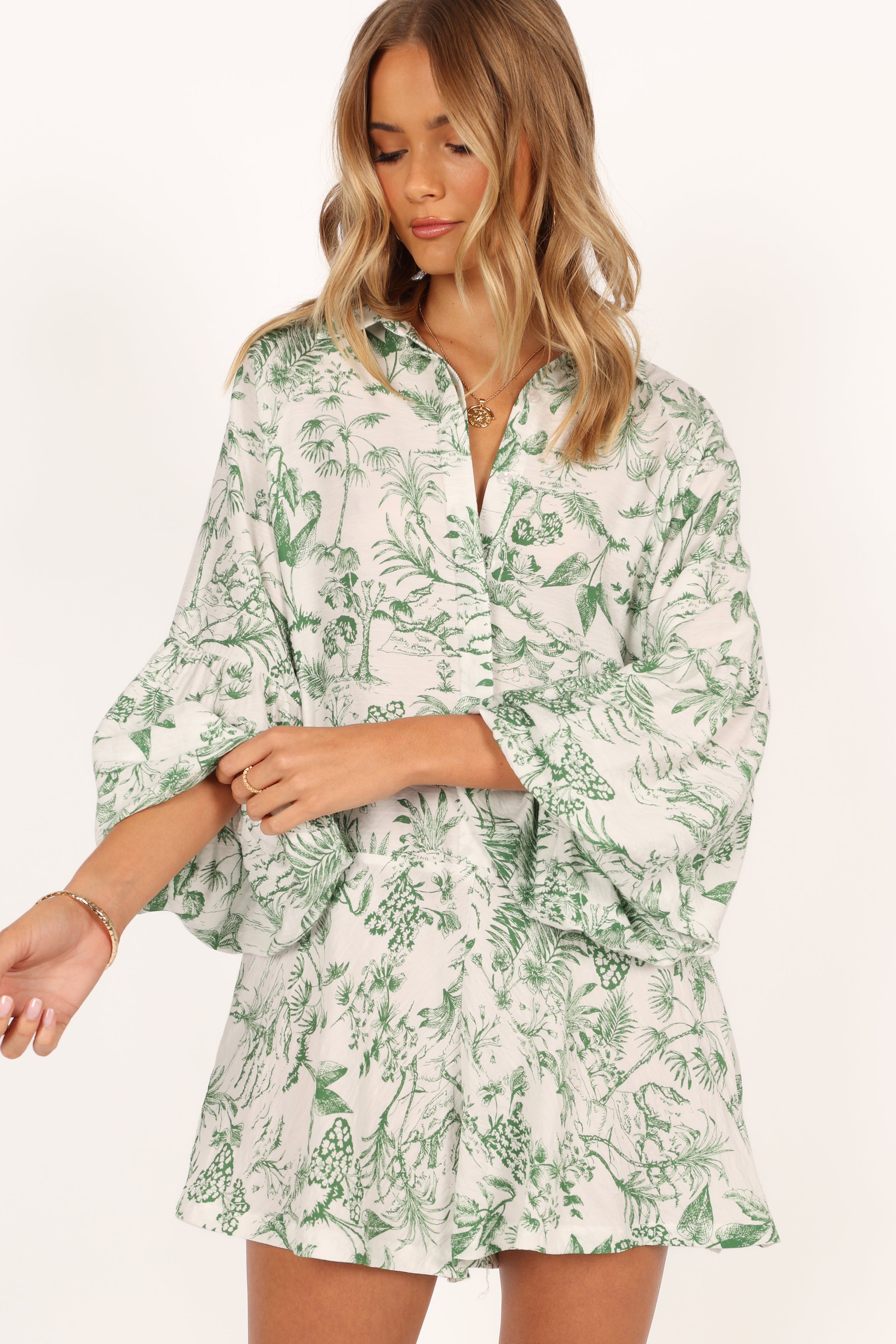 Elsa Romper - Green