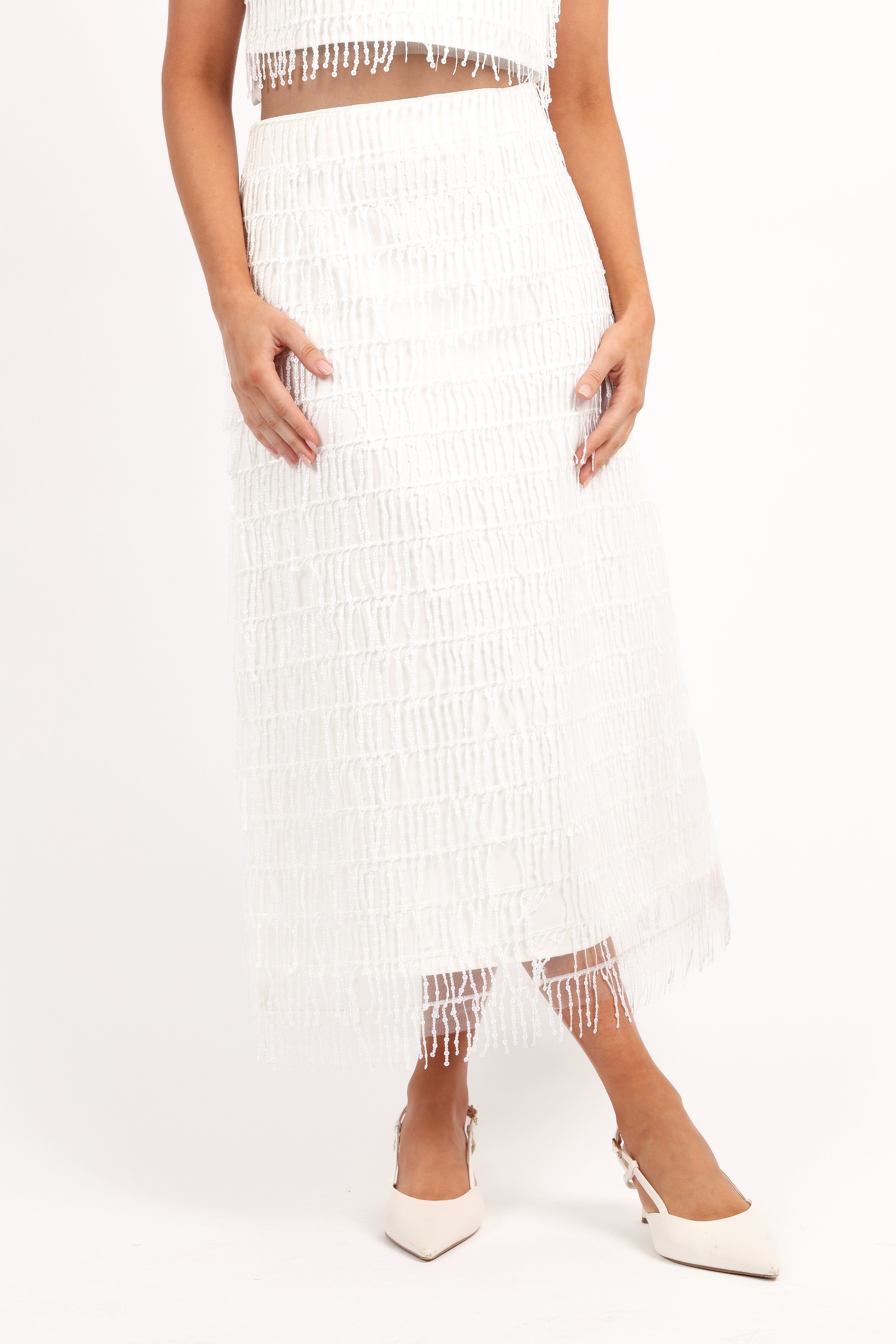 Allure Two Piece Set - White