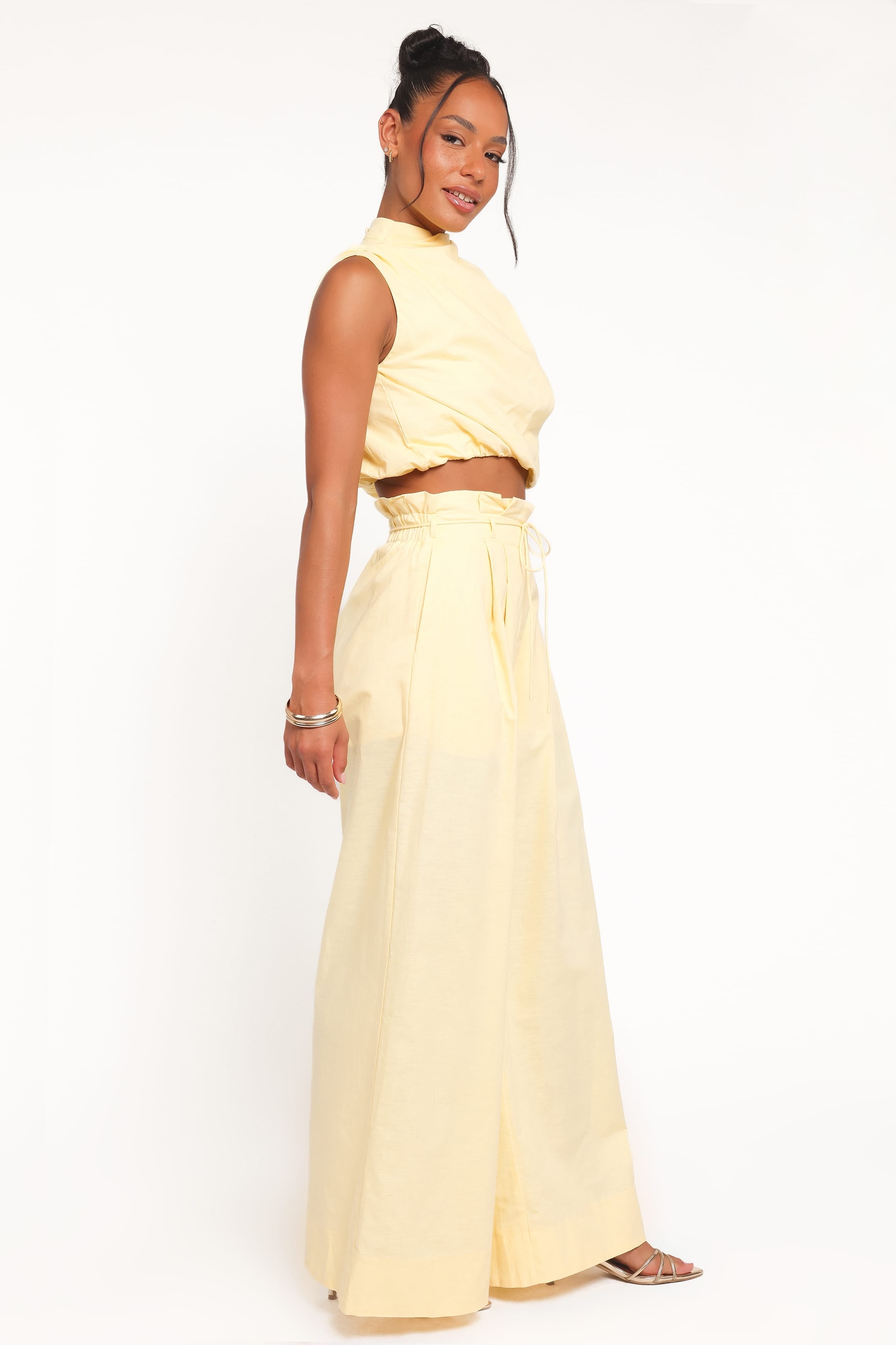 Althea Pant Set - Yellow
