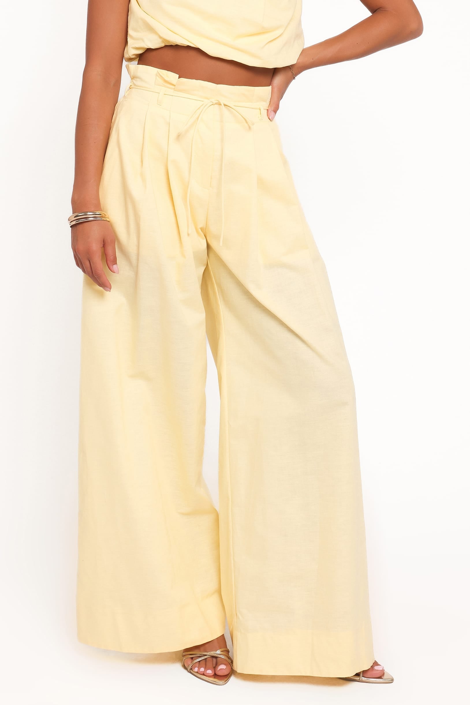 Althea Pant Set - Yellow