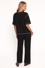 Angler Knit Set - Black