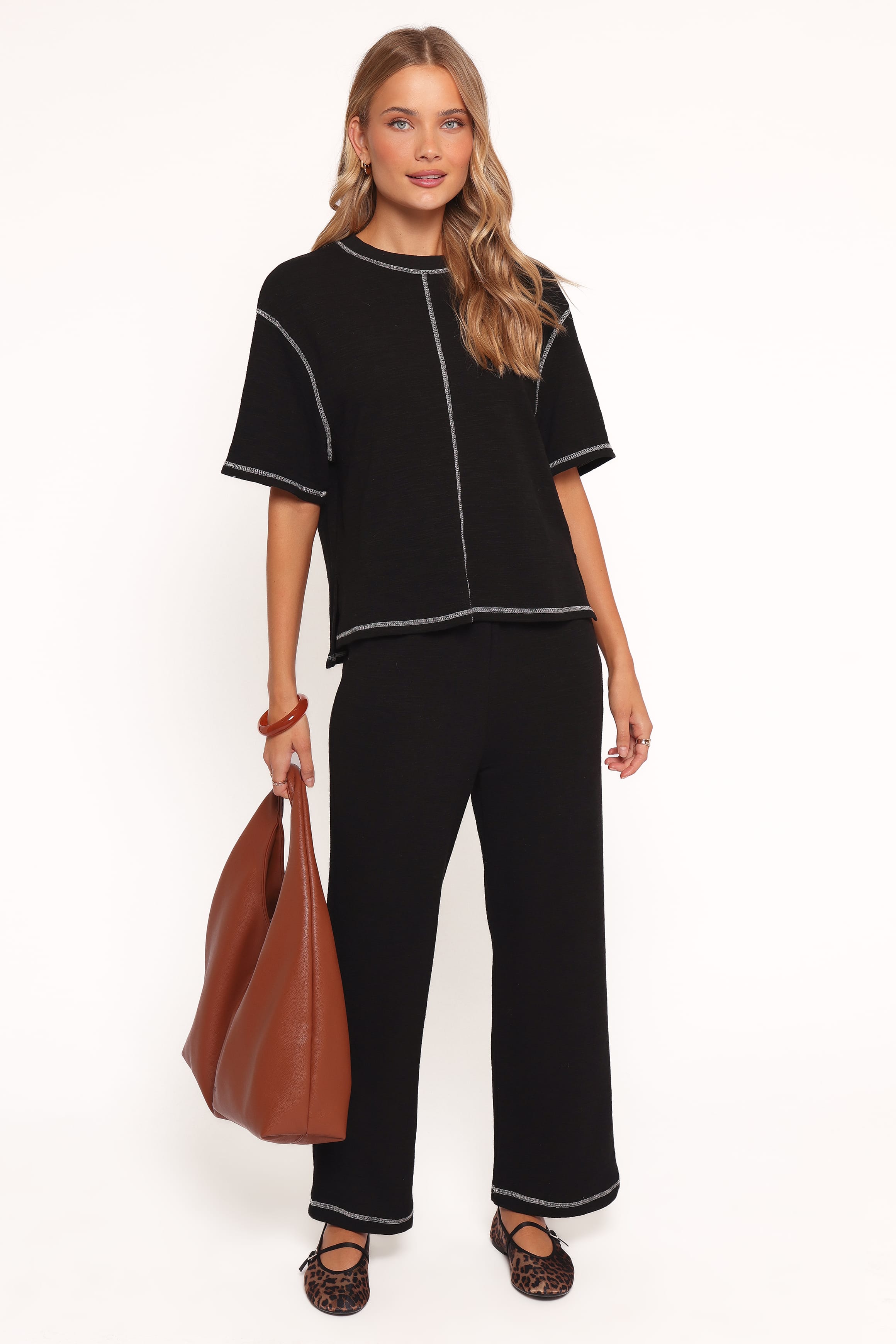 Angler Knit Set - Black