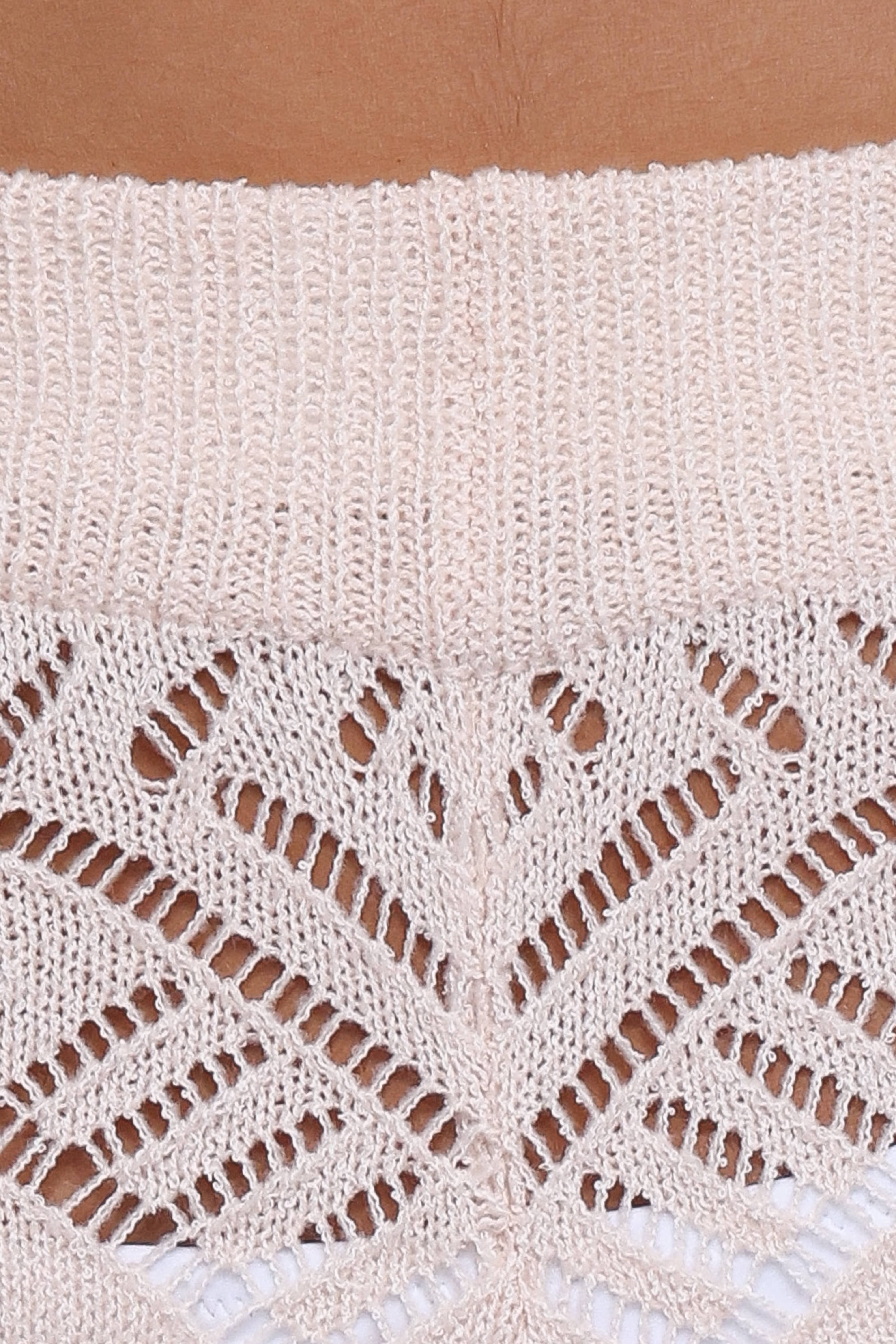 Briony Knit Pant Set - Cream