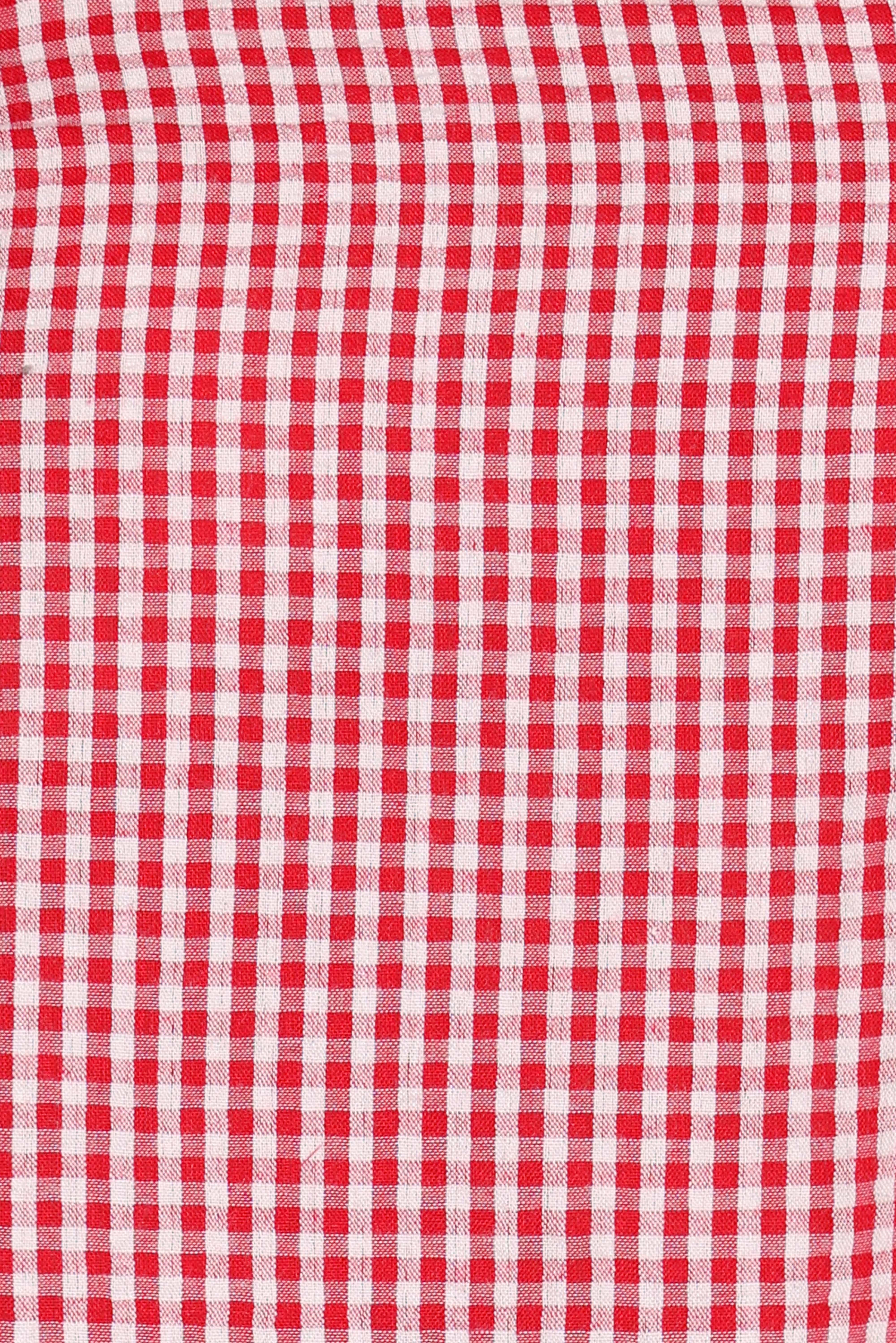 Callum Short Set - Red Gingham
