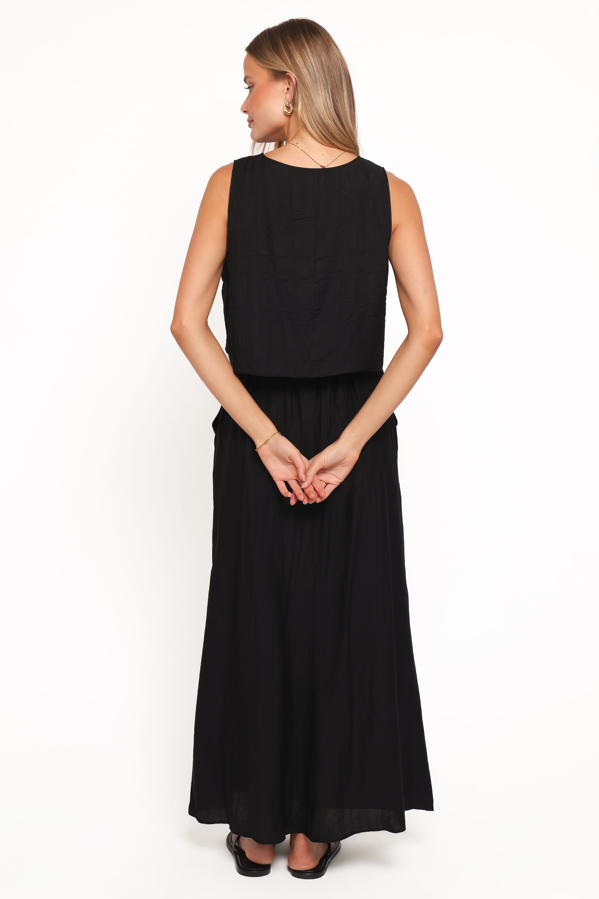 Captie Skirt Set - Black