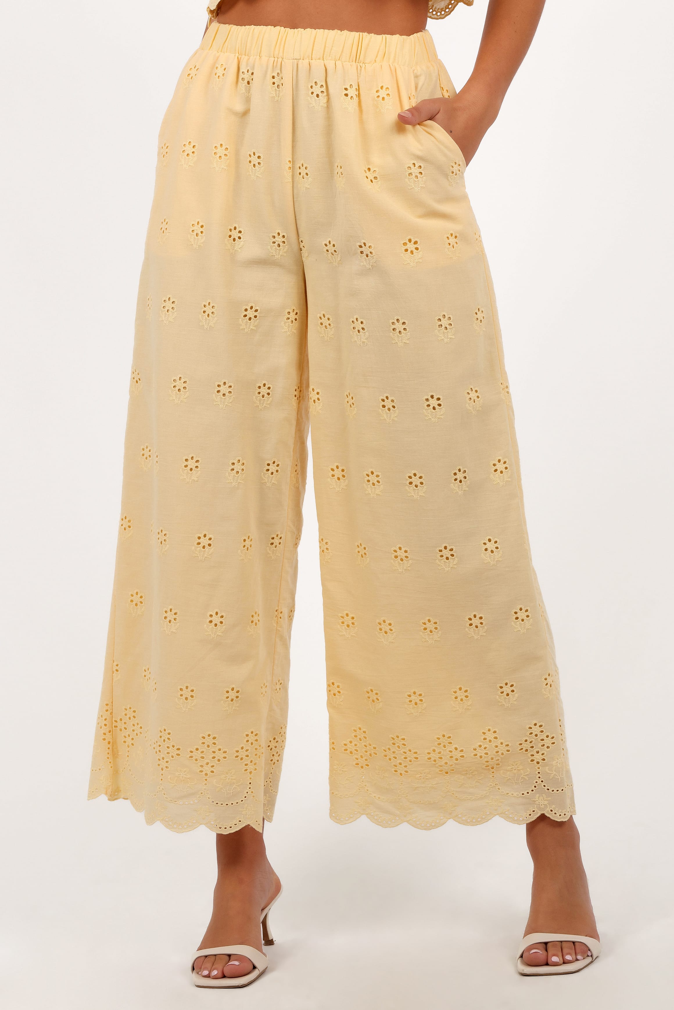 Clementine Pant Set - Honeysuckle Yellow