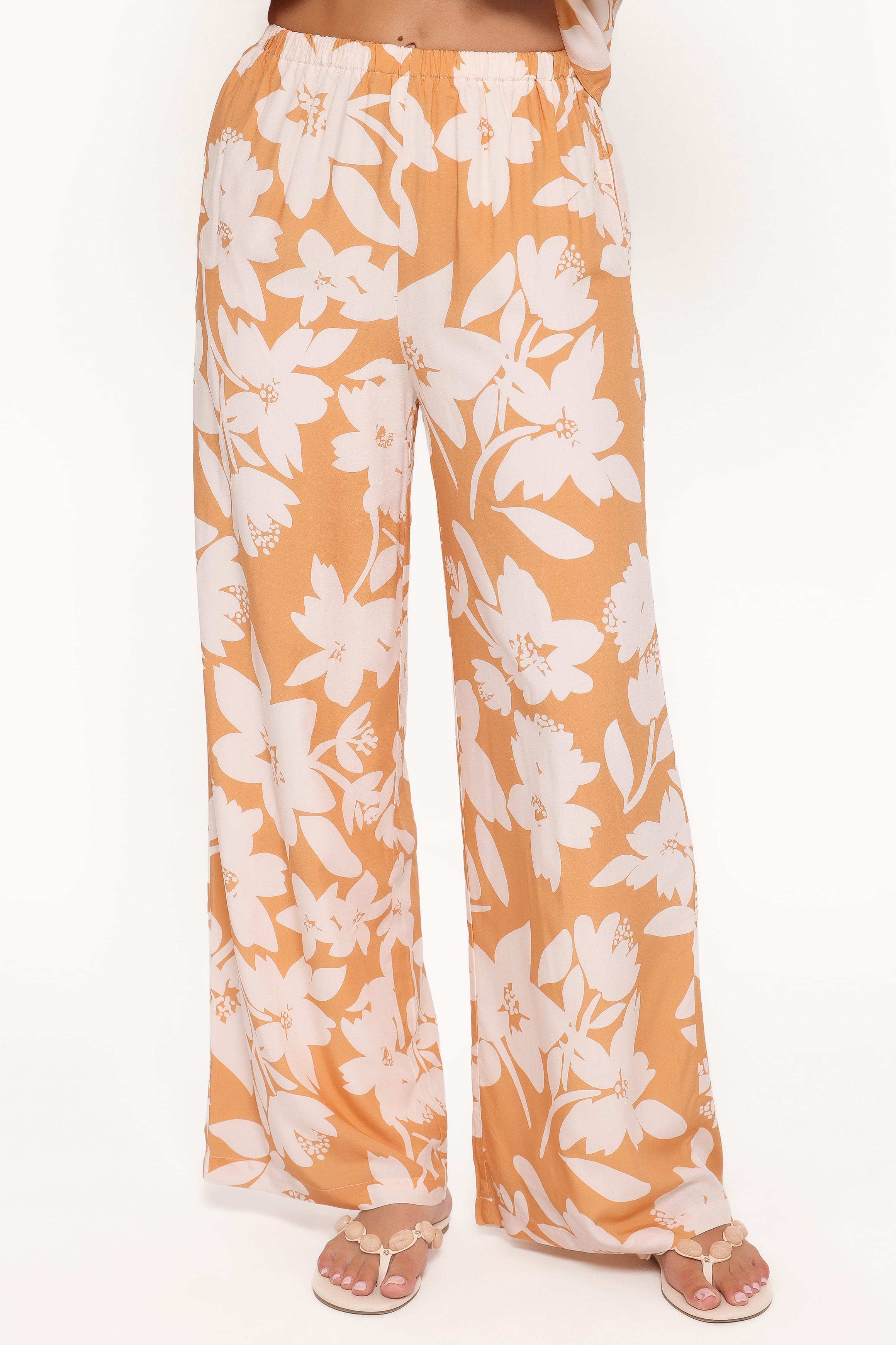 Flynn Pant Set - Yellow Floral