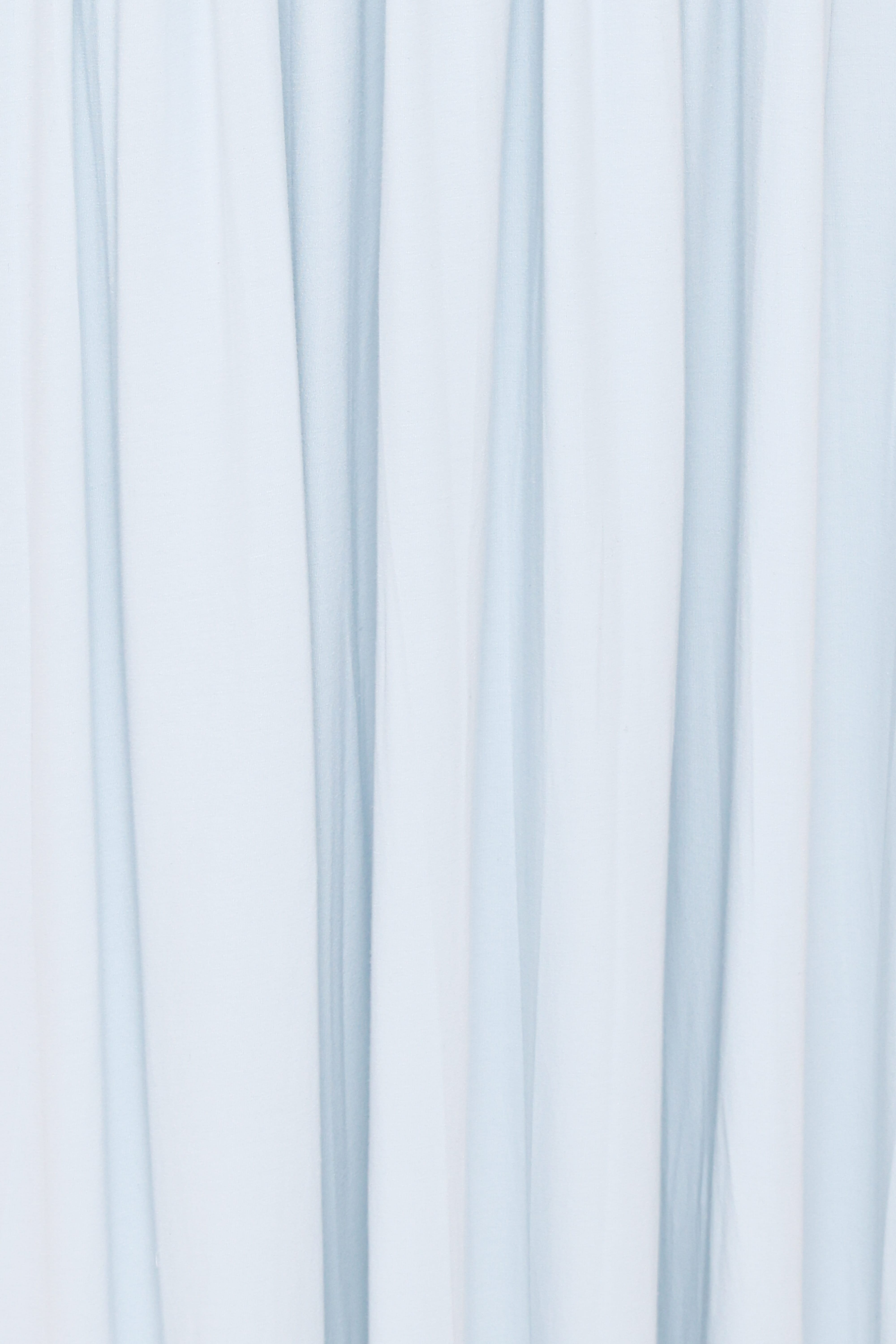 Inara Gathered Jersey Skirt Set - Pale Blue