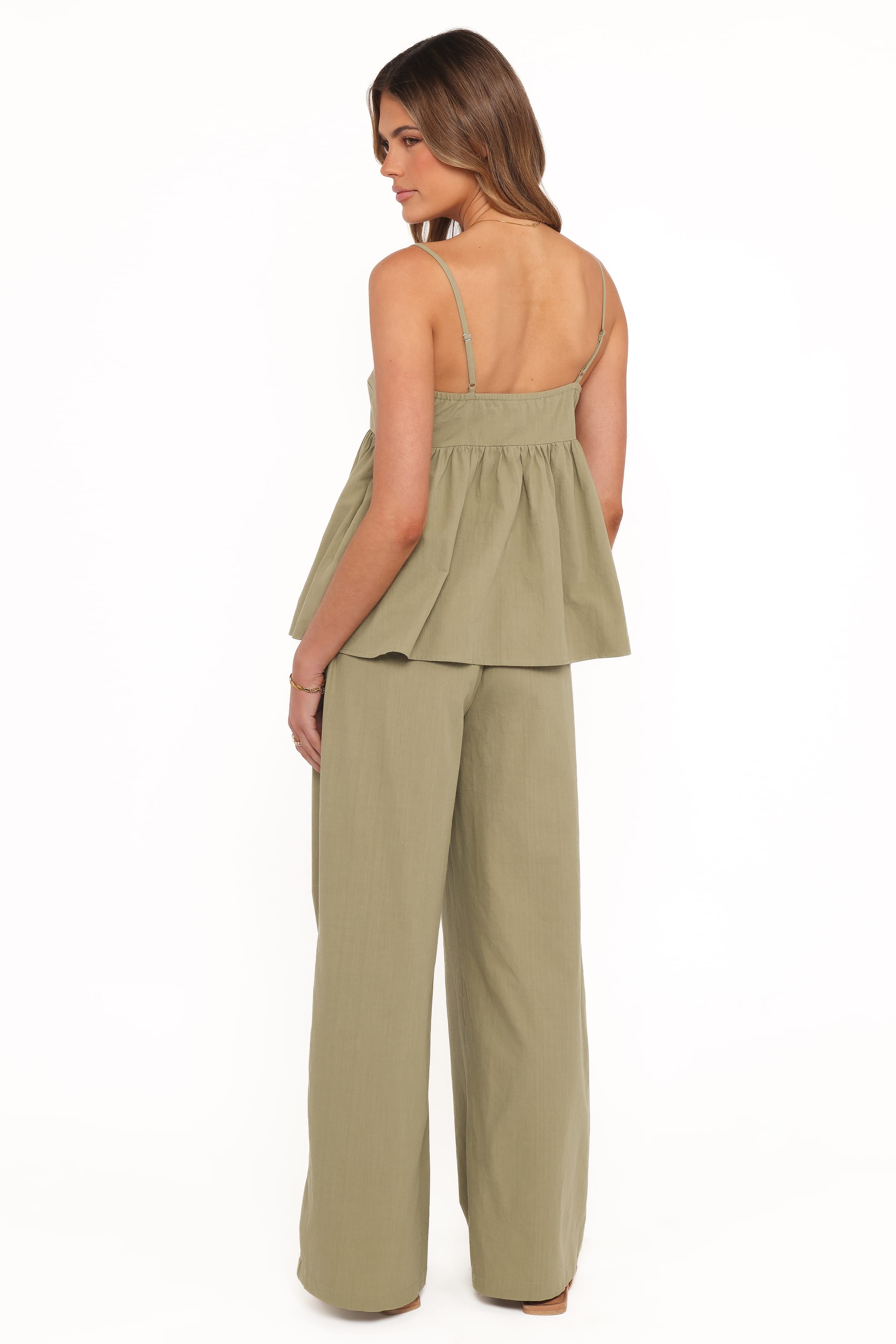 Jessica Pant Set - Olive