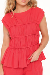 Karly Short Set - Red
