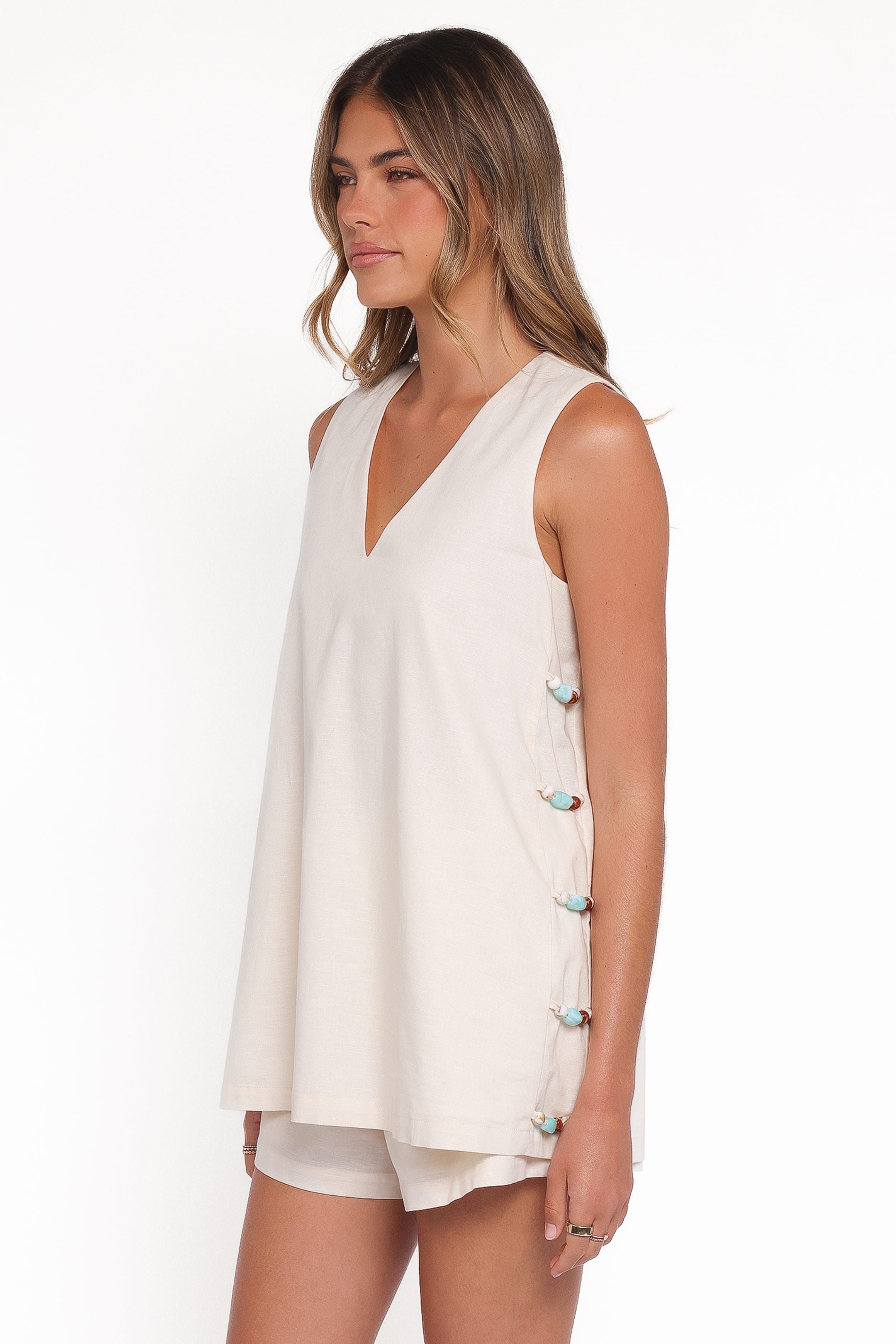 Kelsey Short Set - Cream