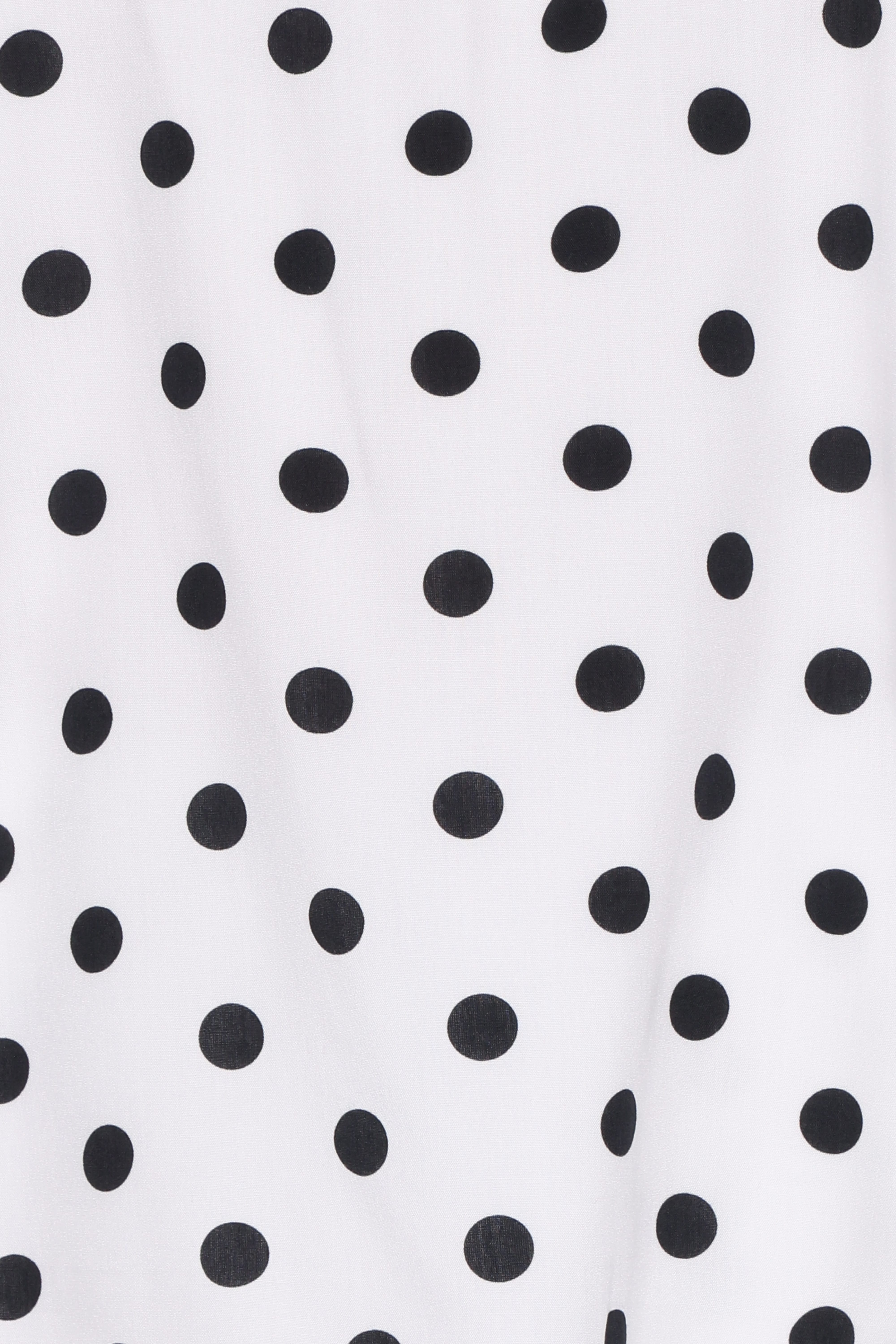 Kristy Pant Set - White/Black Polka Dot