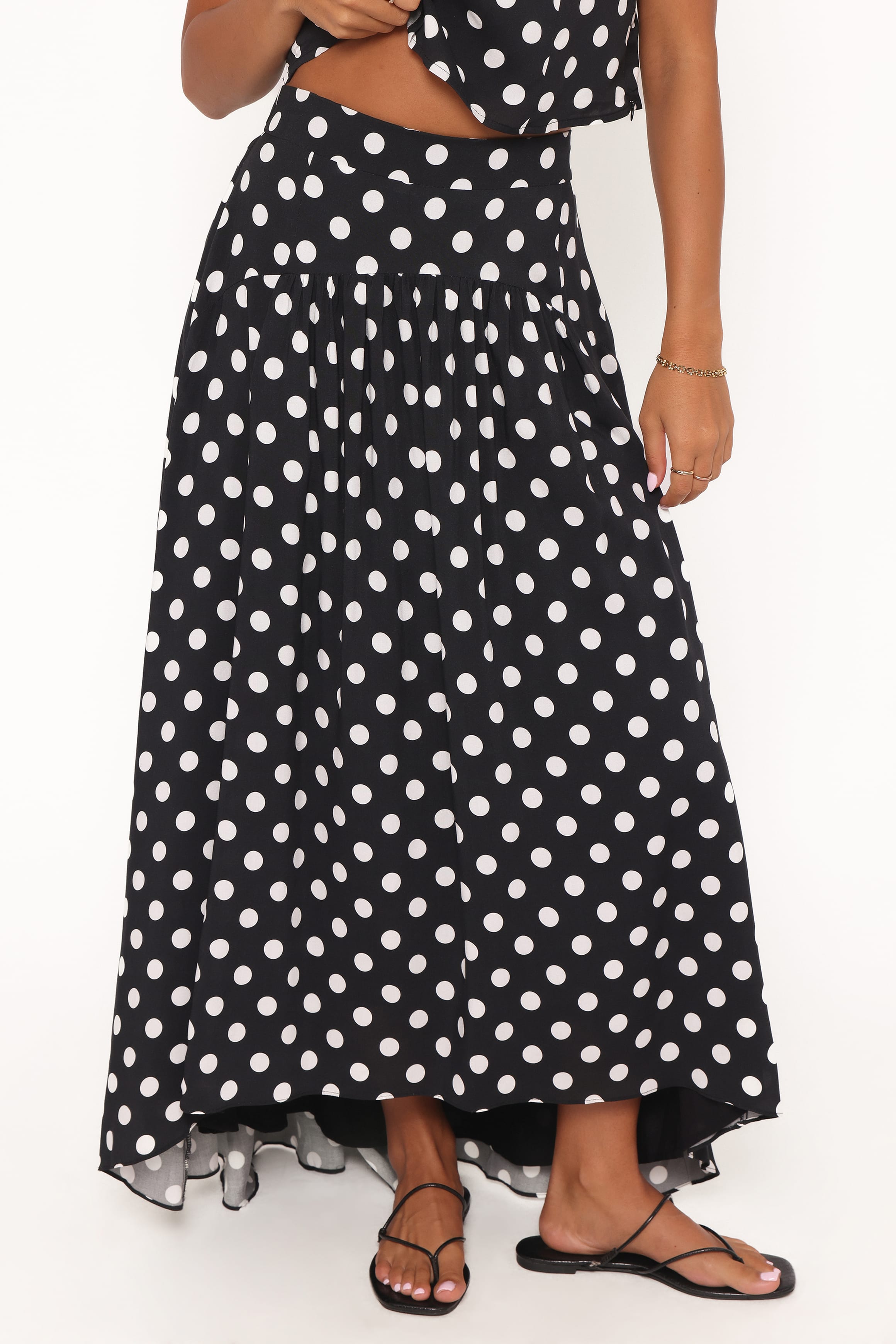 Lulu Set - Black Polka Dot