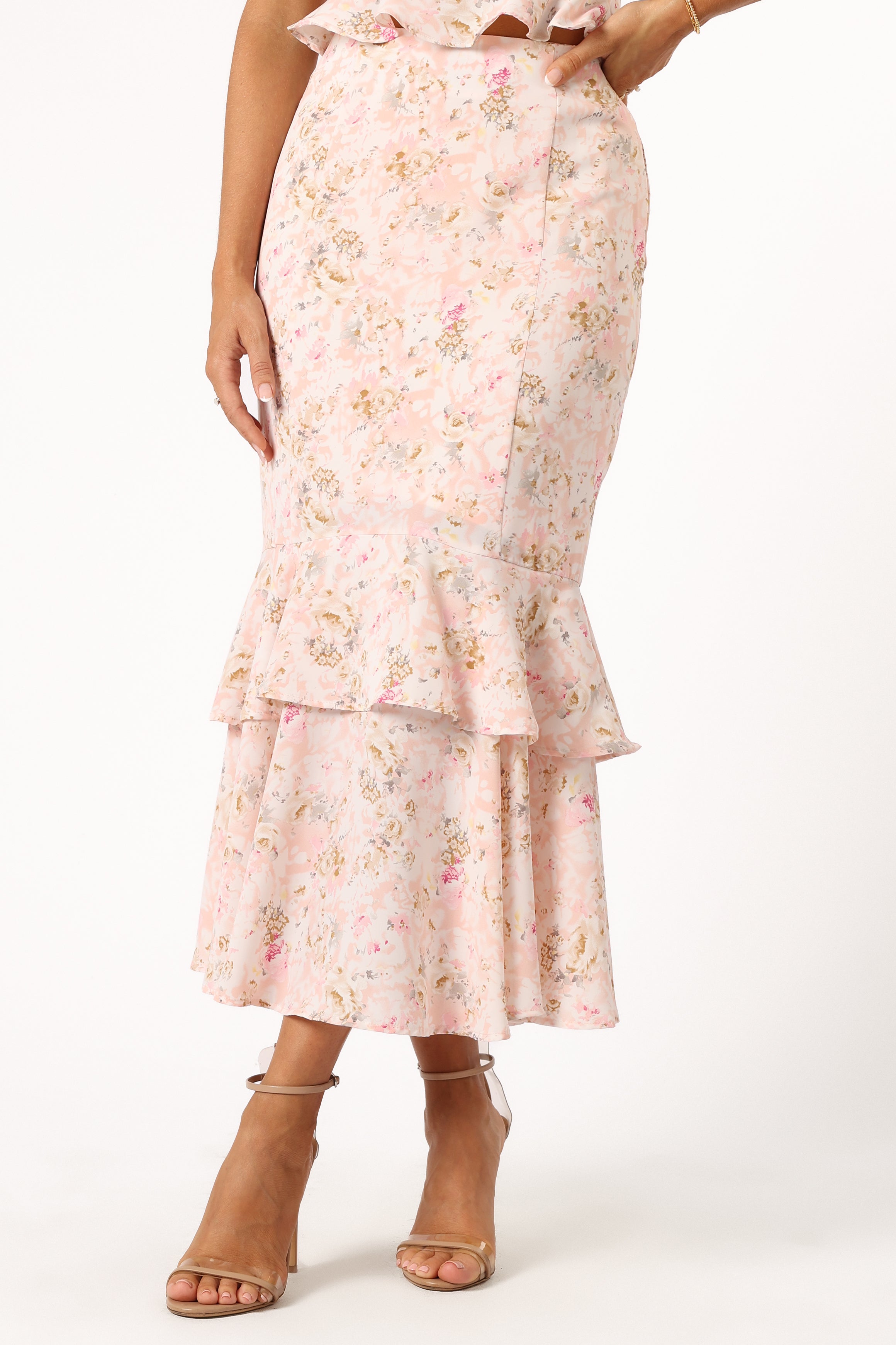 Luna Two PIece Set - Pink Floral