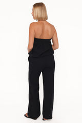 Olivia Pant Set - Black