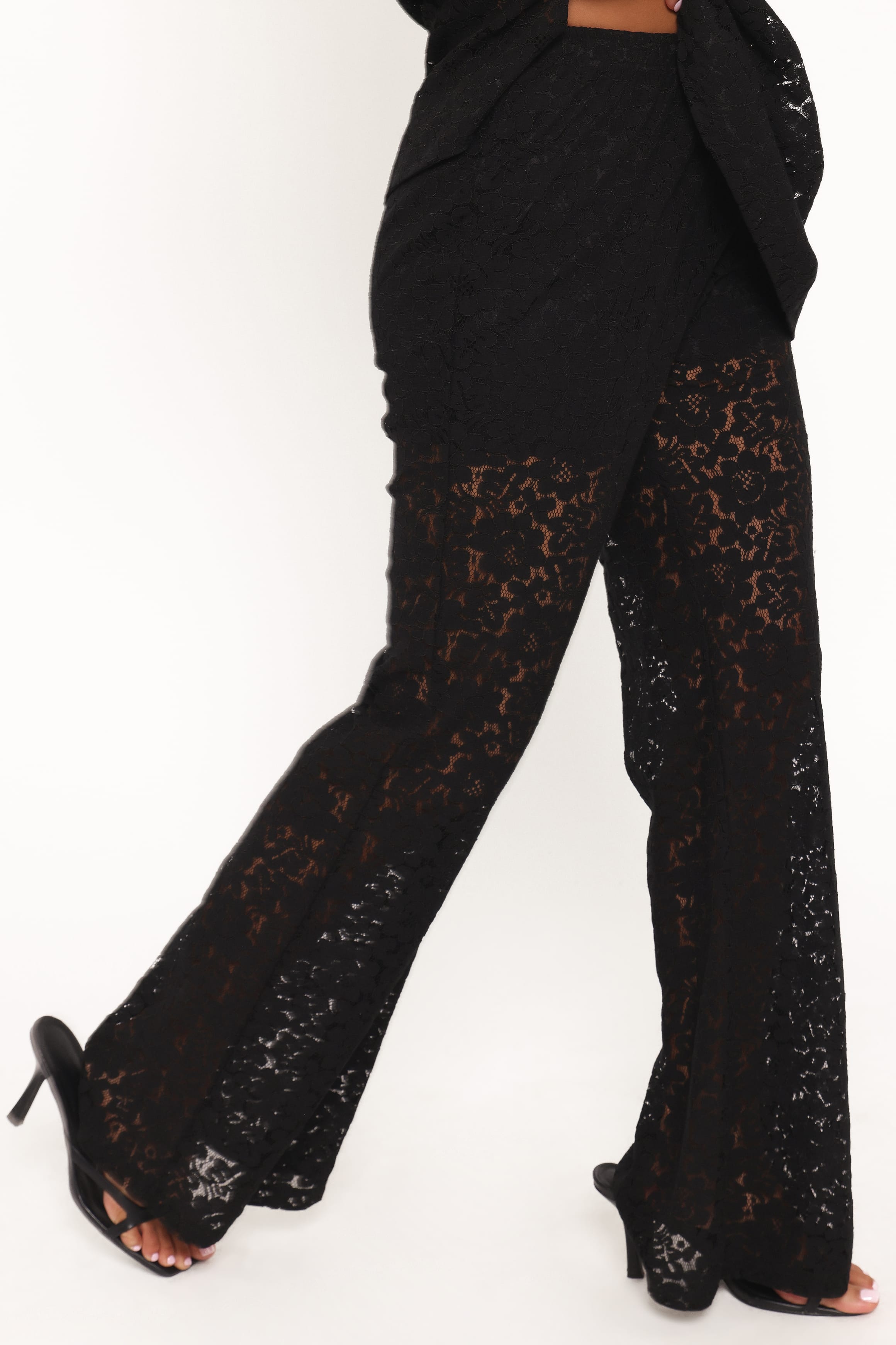 Sammy Embroidered Set - Black