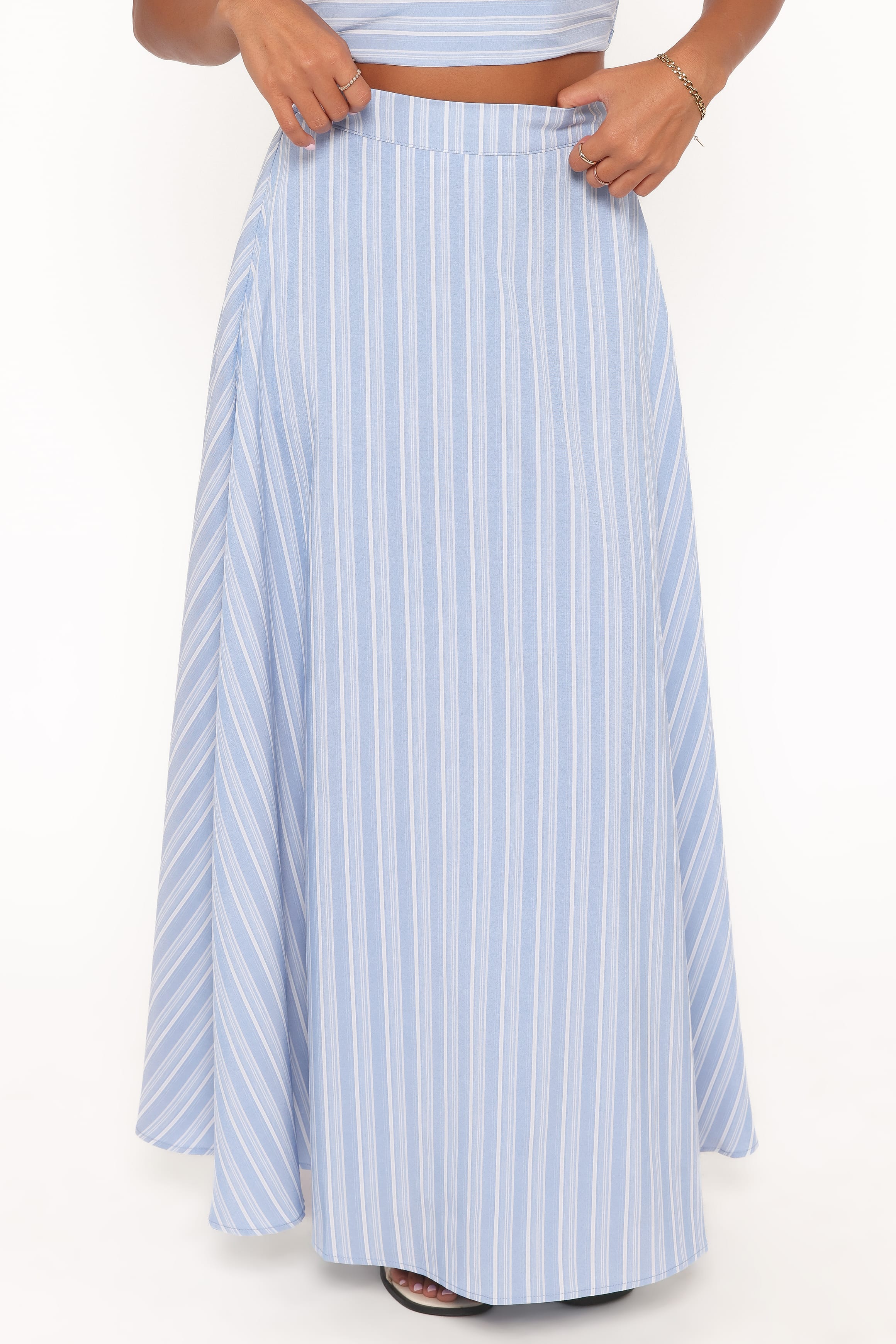 Serafina Two Piece Set - Blue Stripe