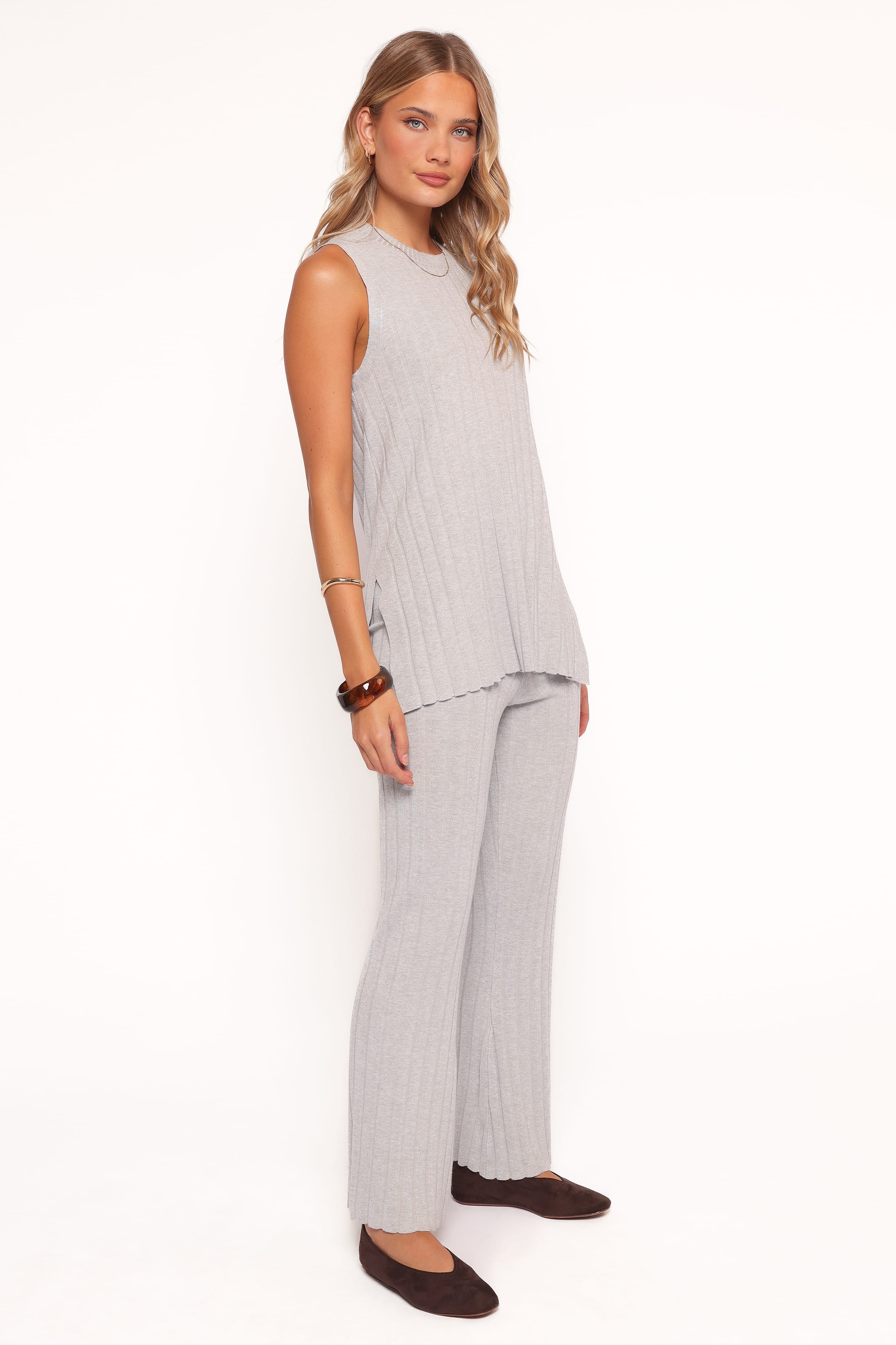 Silvie Knitted Set - Grey