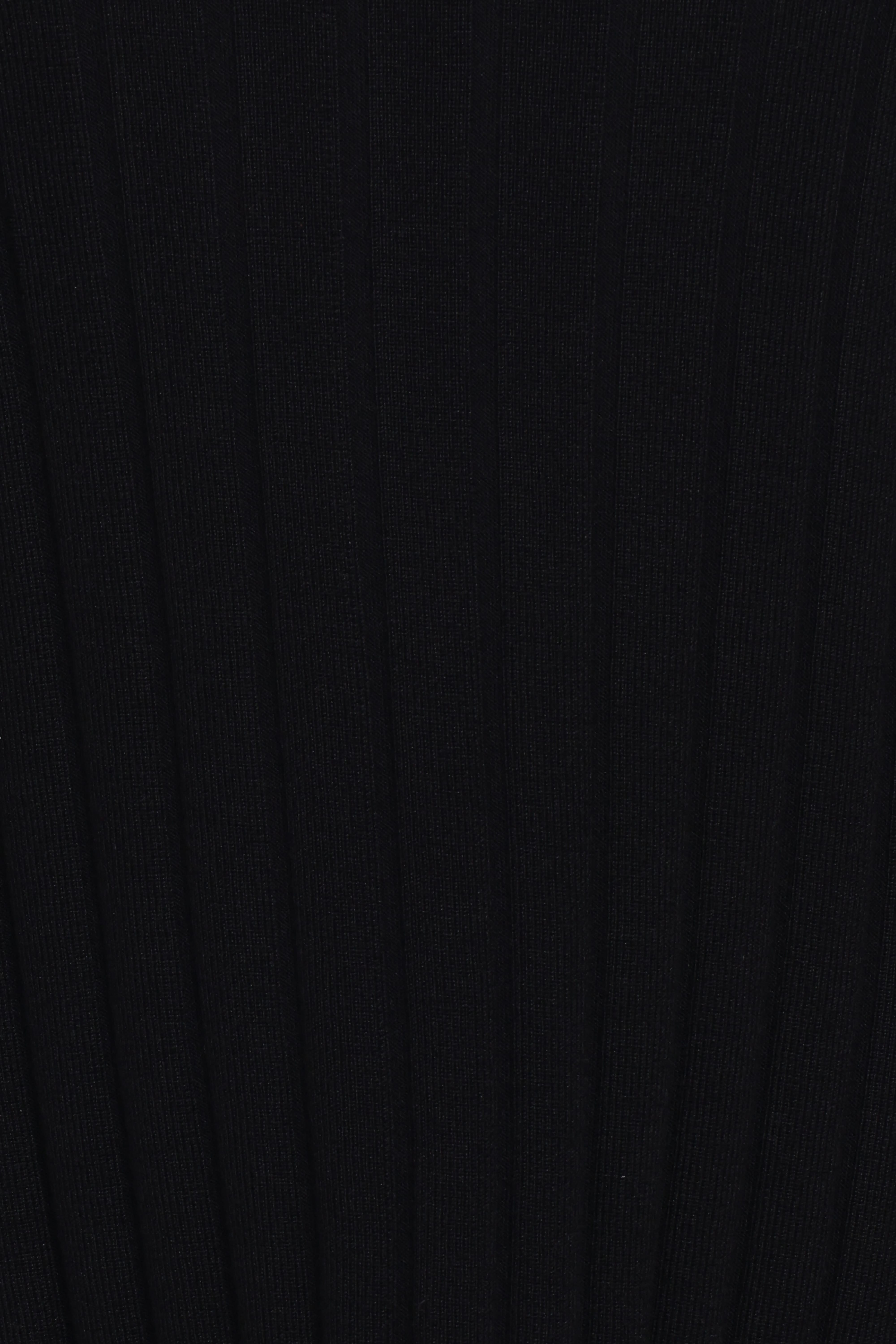 Silvie Long Sleeve Knitted Set - Black
