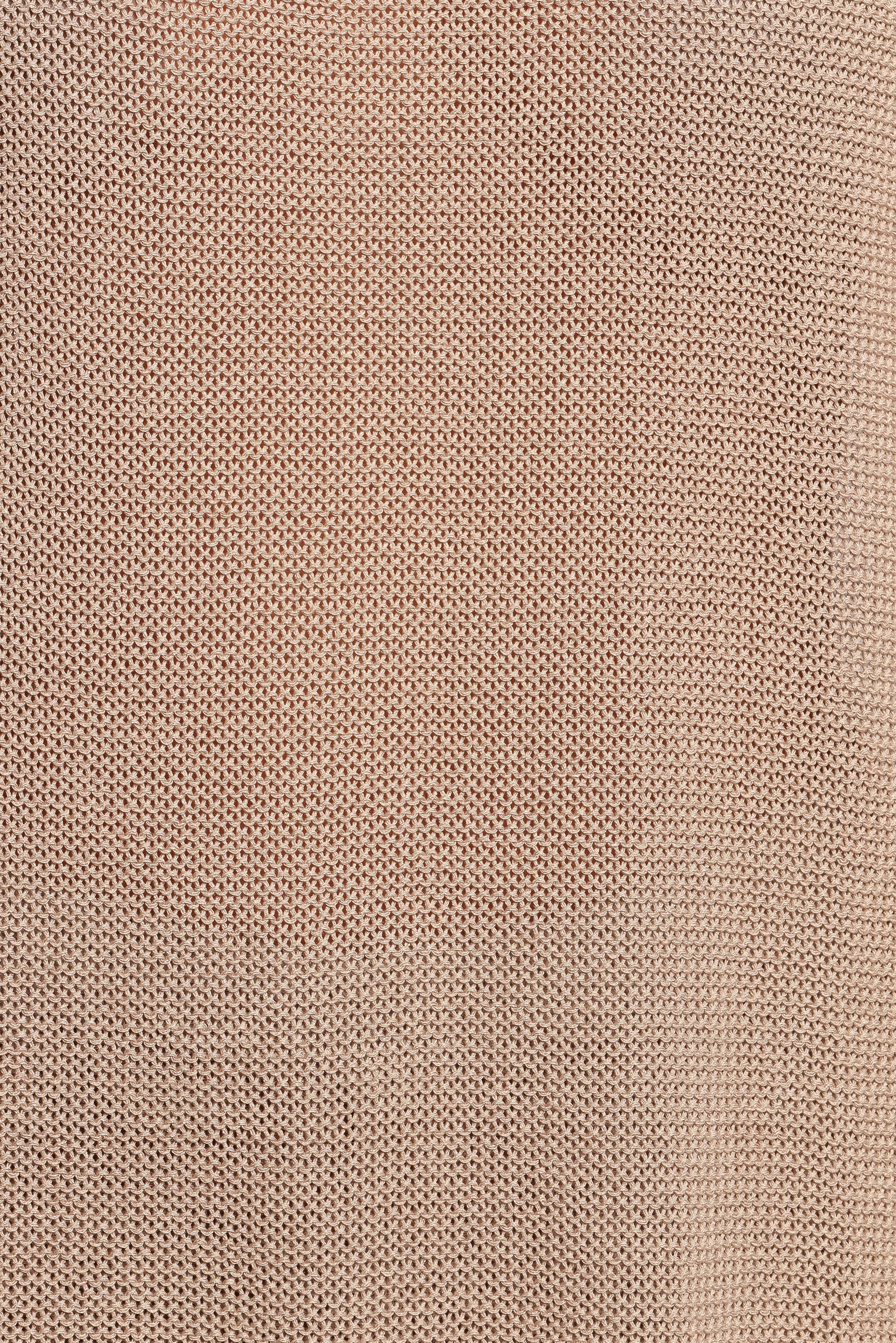 Stassia Knitted Pant Set - Brown