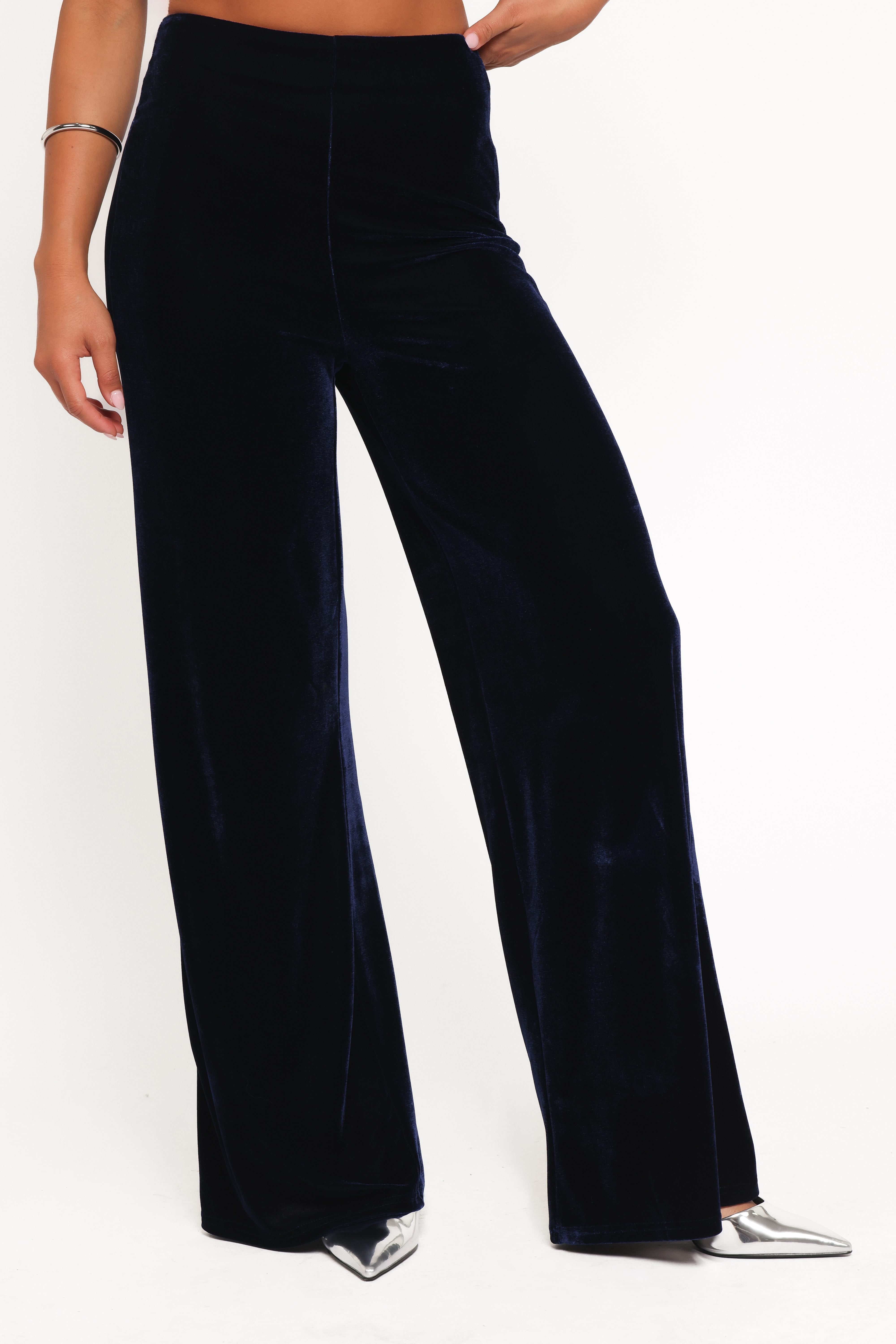 Sutton Strapless Pant Set - Midnight Blue Velvet