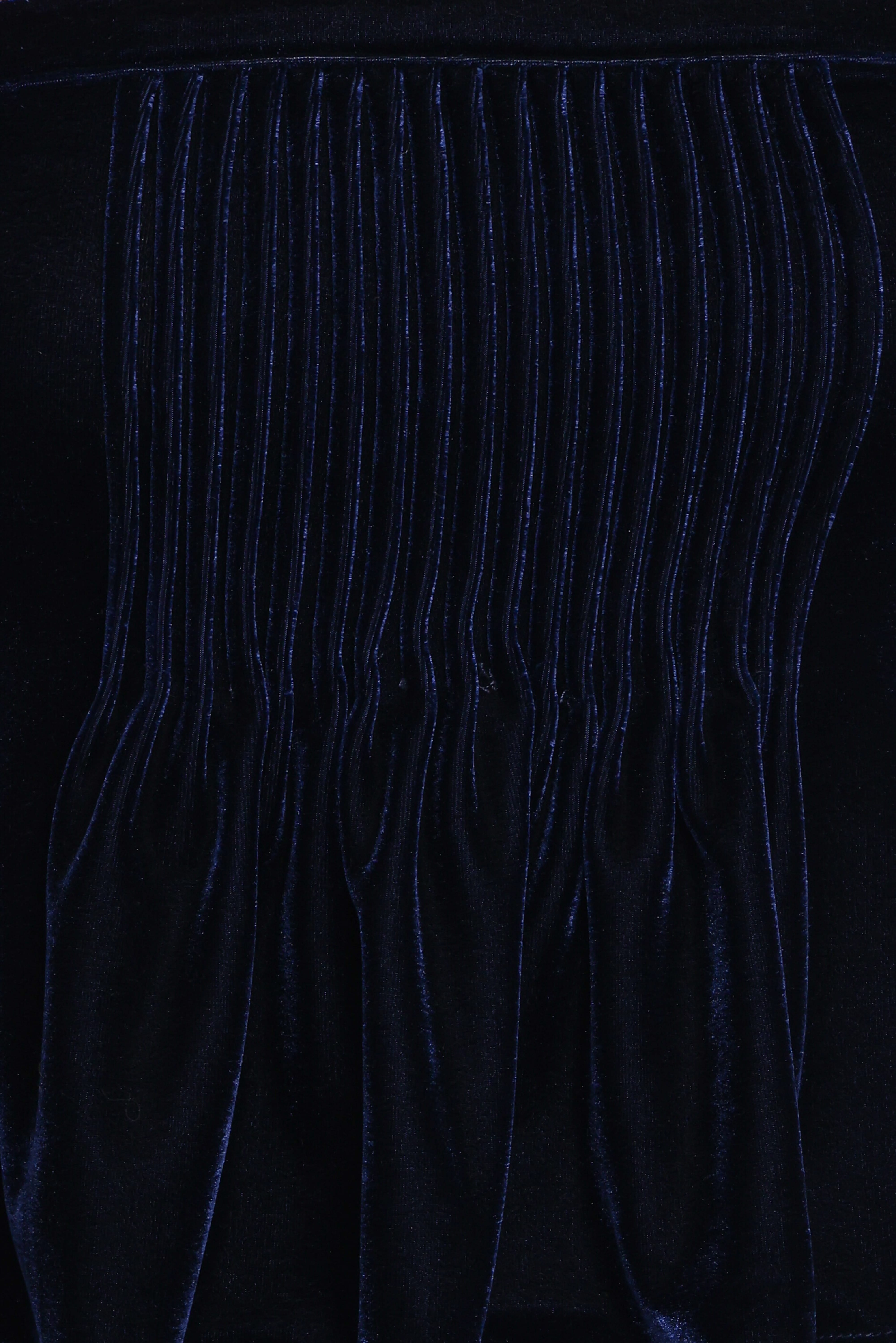 Sutton Strapless Pant Set - Midnight Blue Velvet