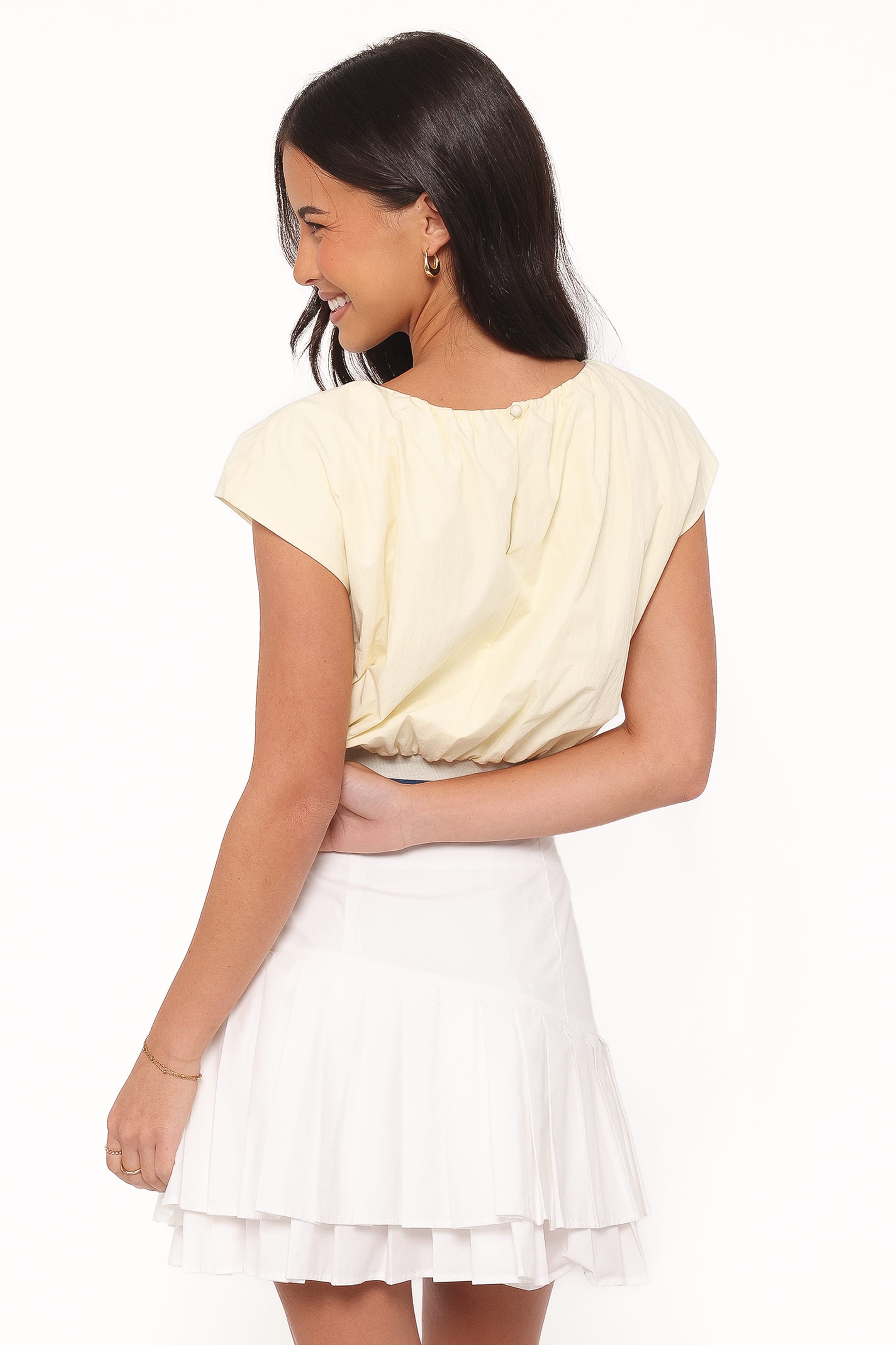 Adam Top - Pale Yellow