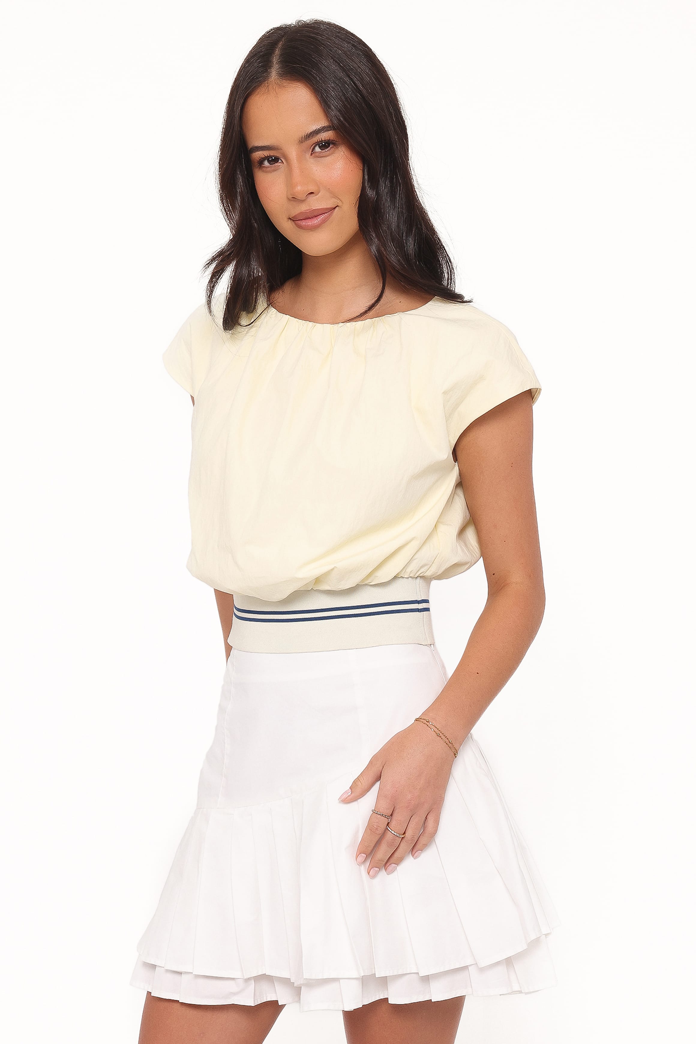 Adam Top - Pale Yellow
