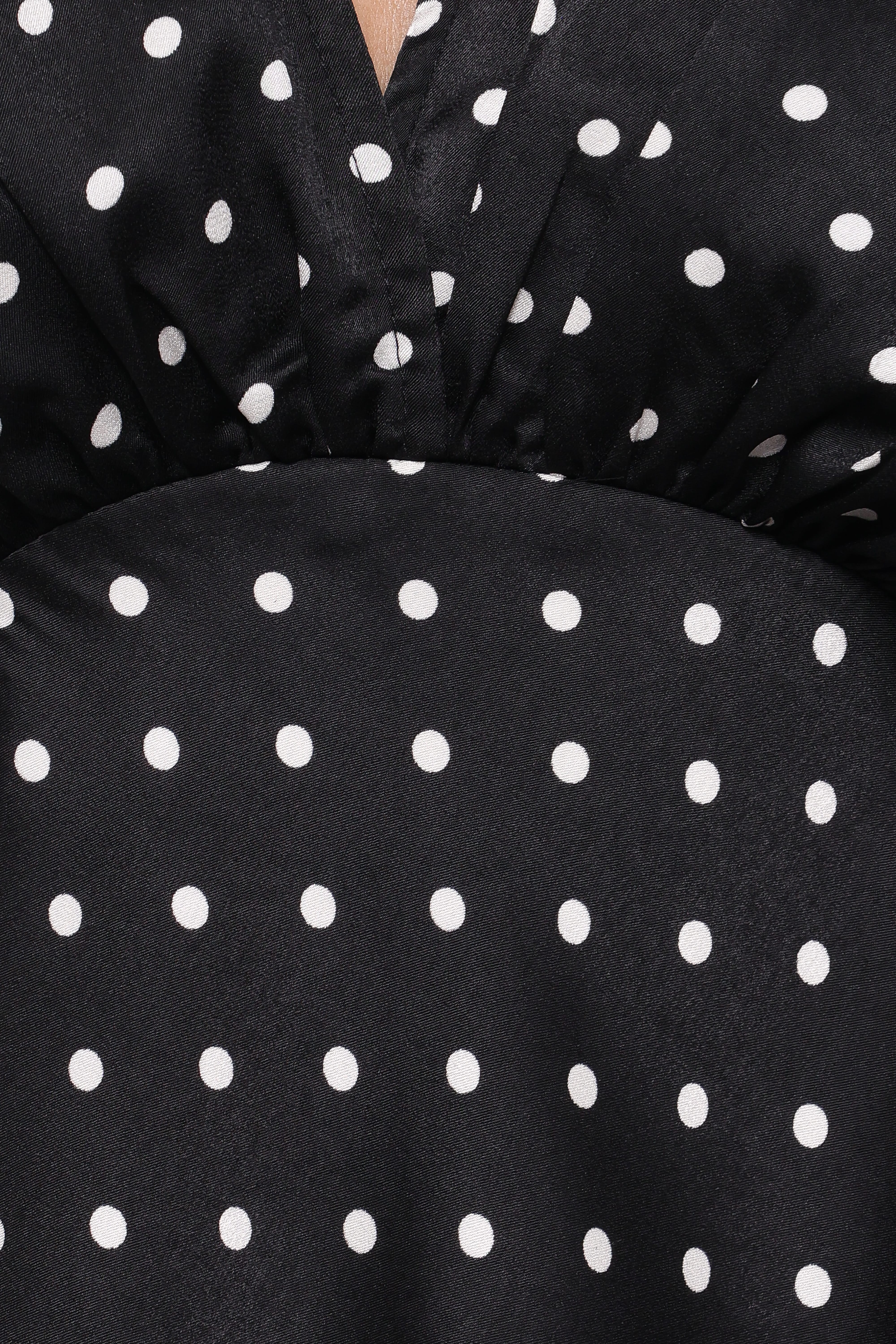 Ailbhe Top - Black Polka Dot