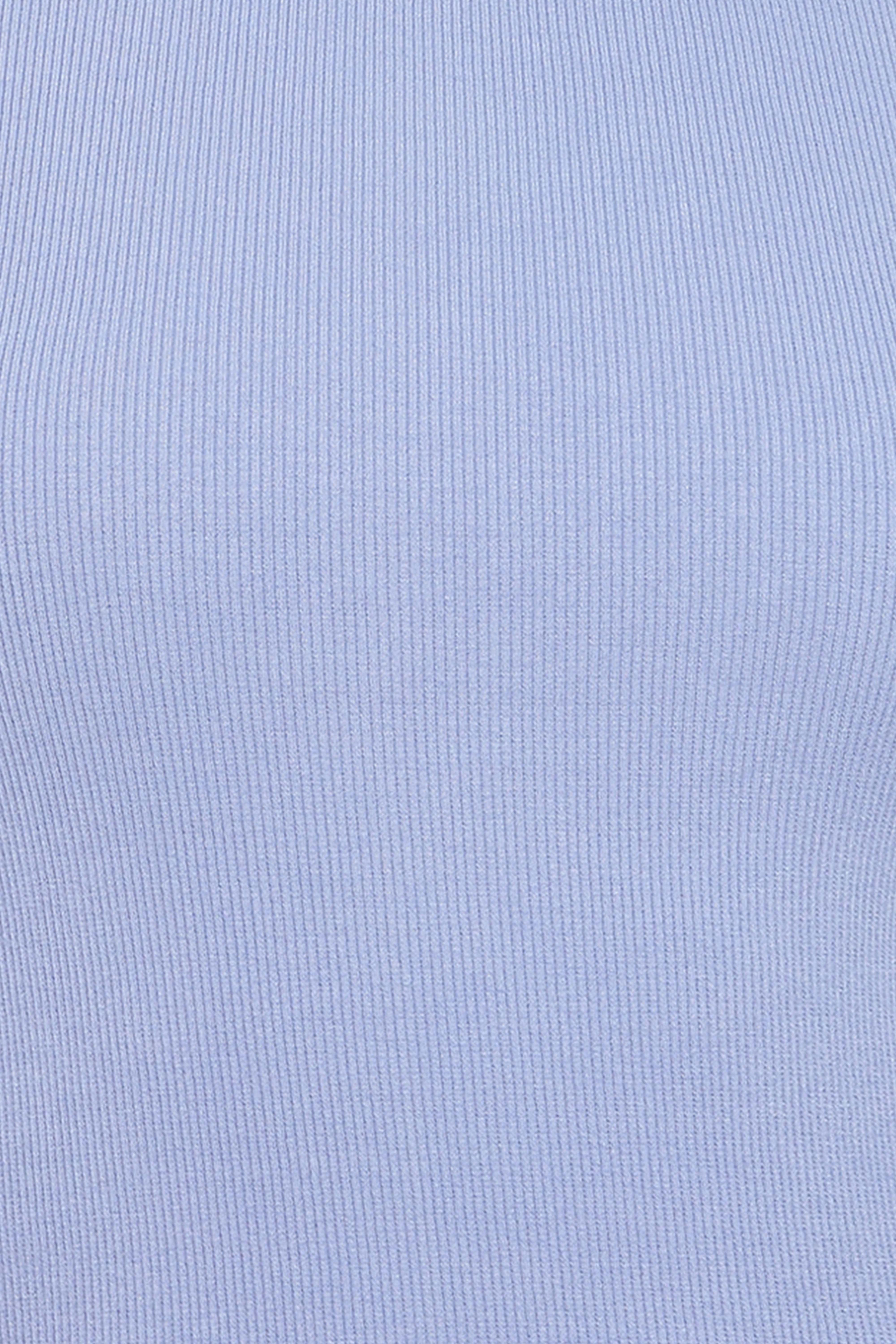 Ari Ribbed Tank Top - Cornflower Blue