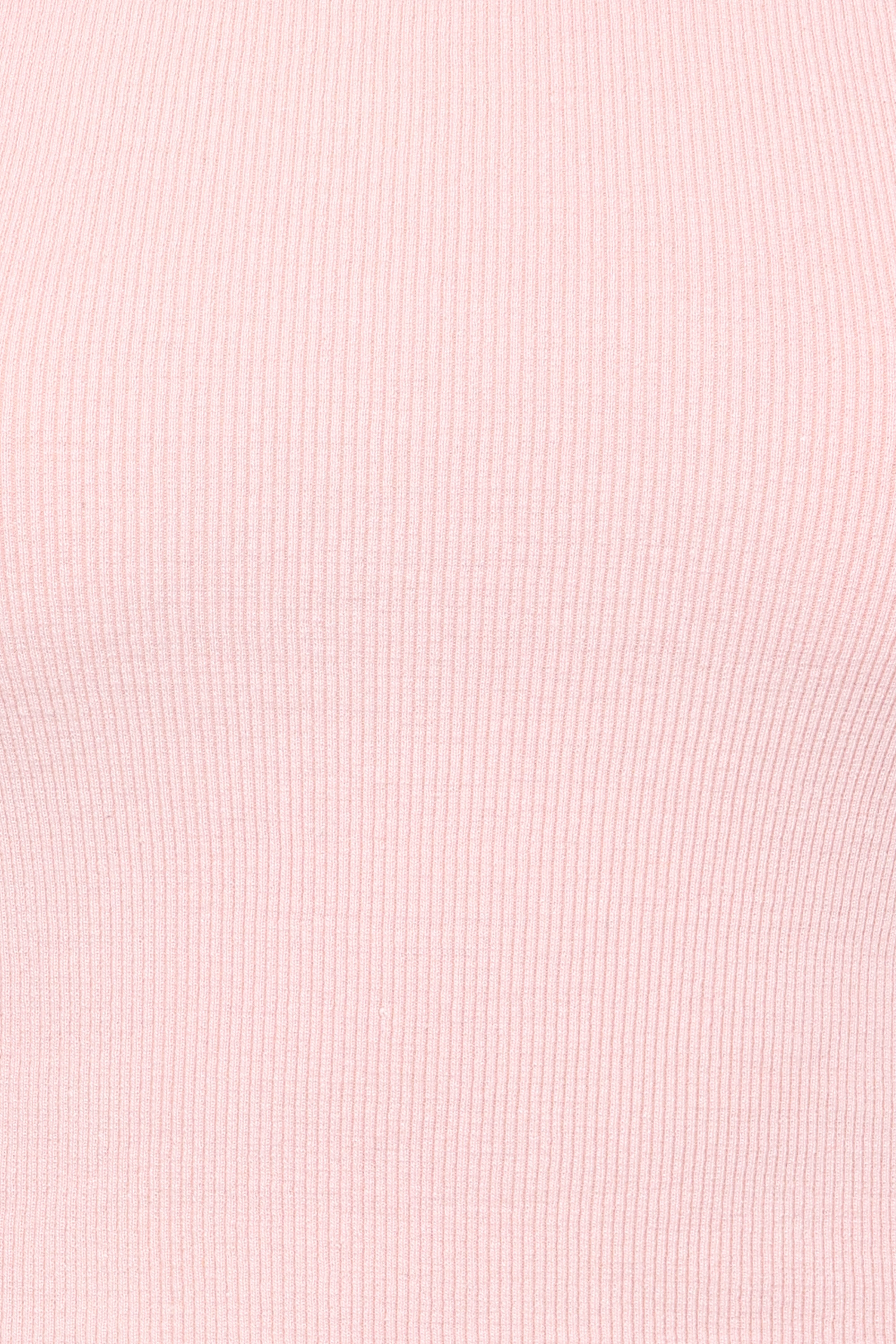 Ari Ribbed Tank Top - Petal Pink