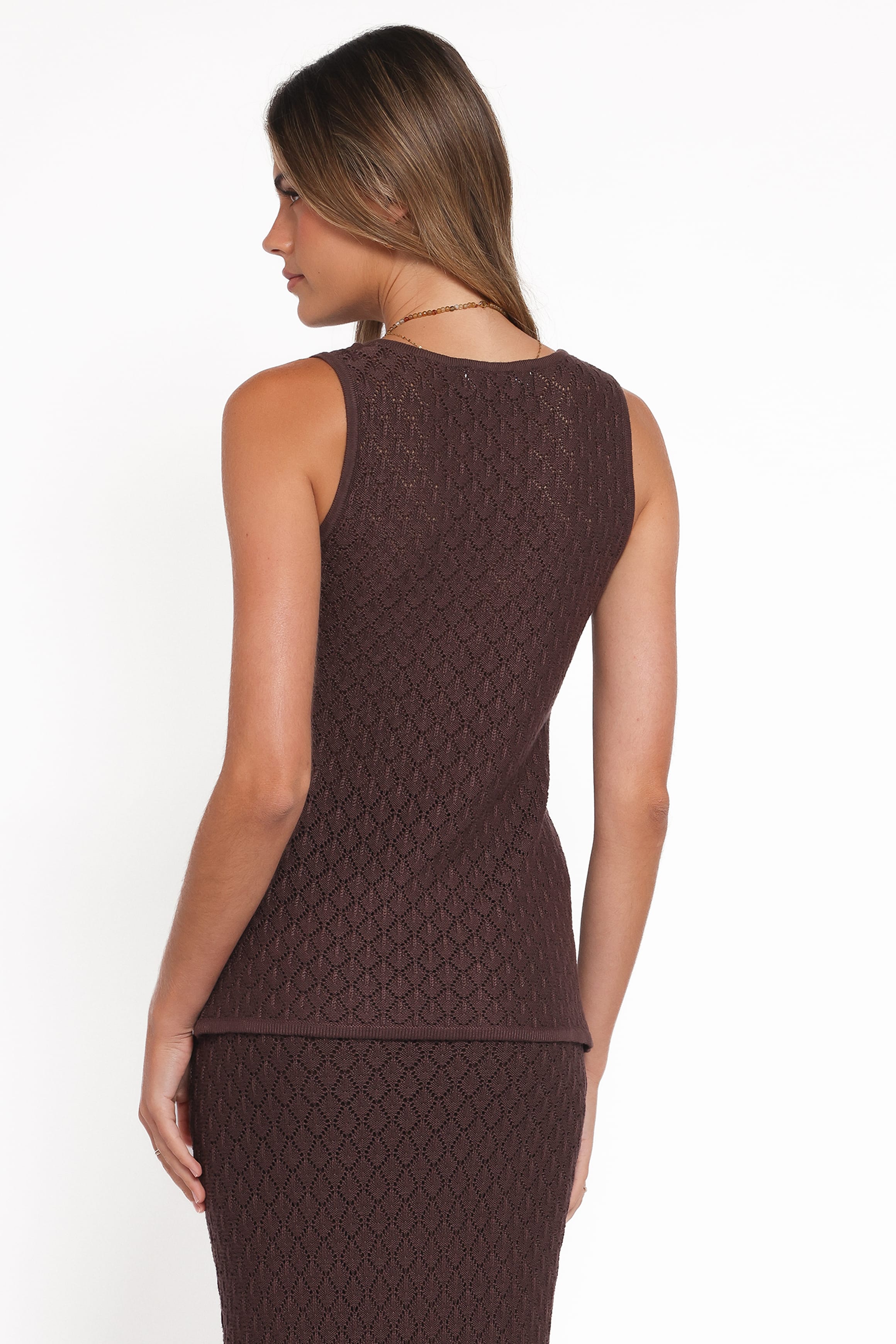 Asplie Knit Top - Espresso