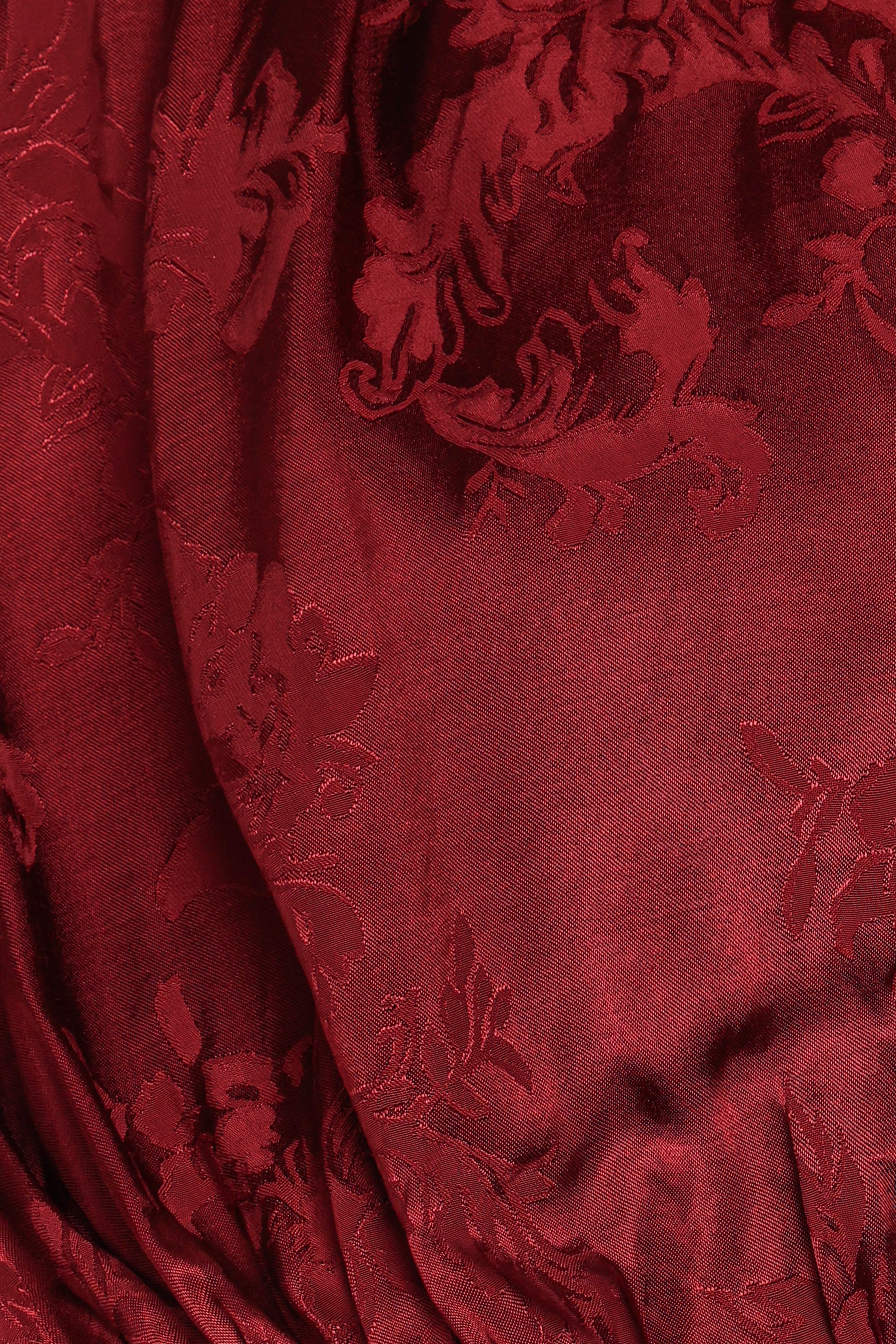 Bowman Cropped Blouse - Wine