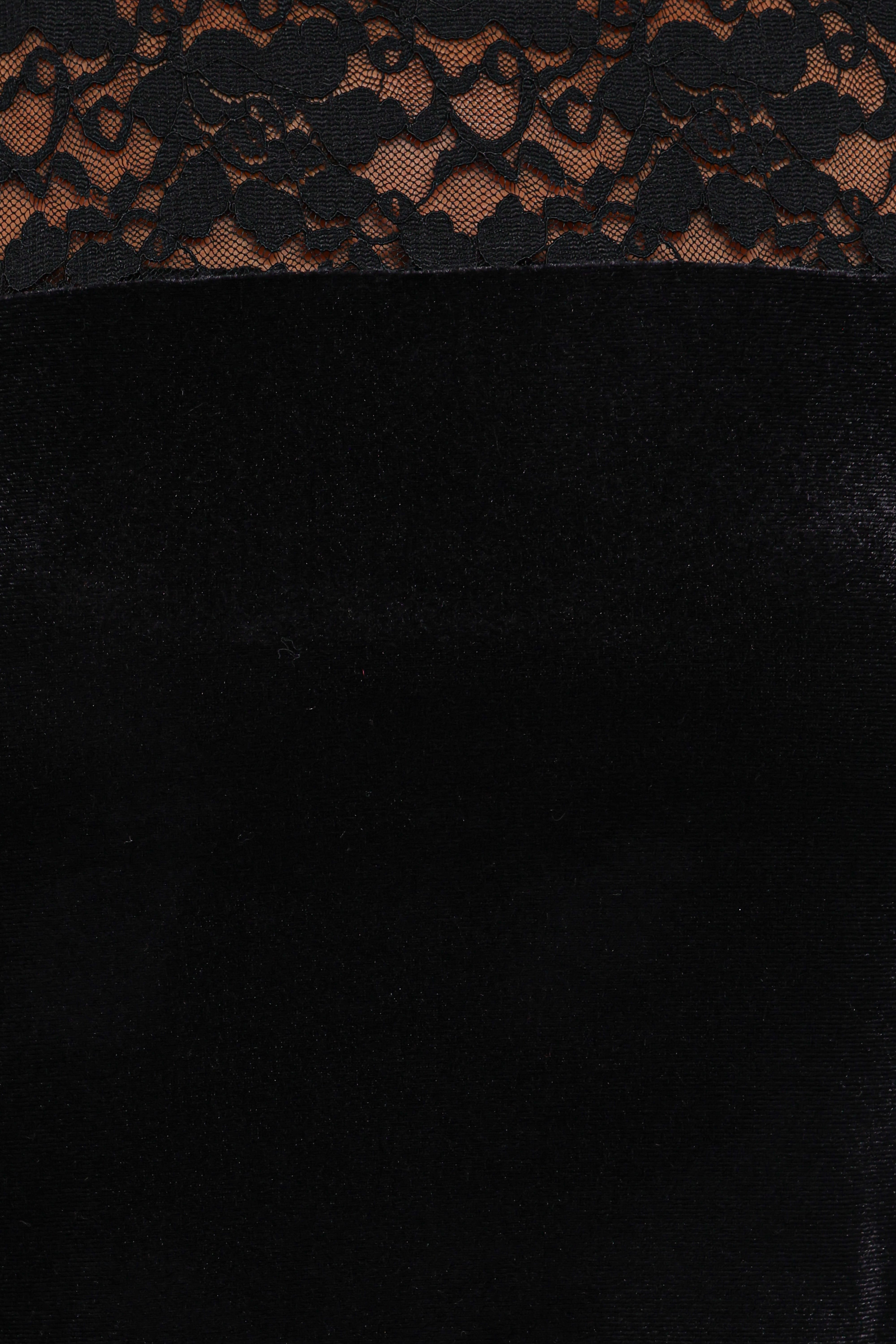 Caitlin Top - Black Velvet