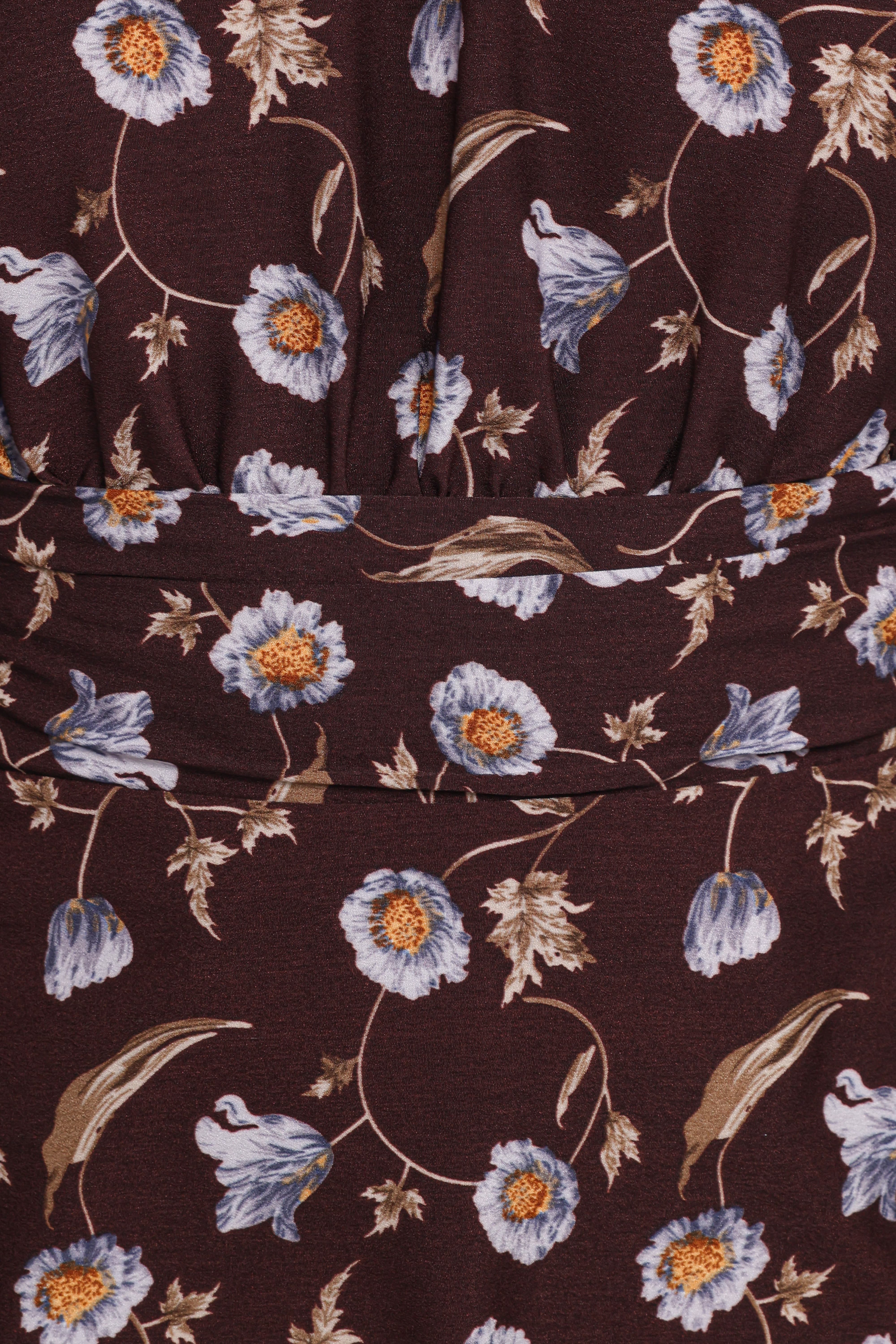 Calantha Top - Fall Floral