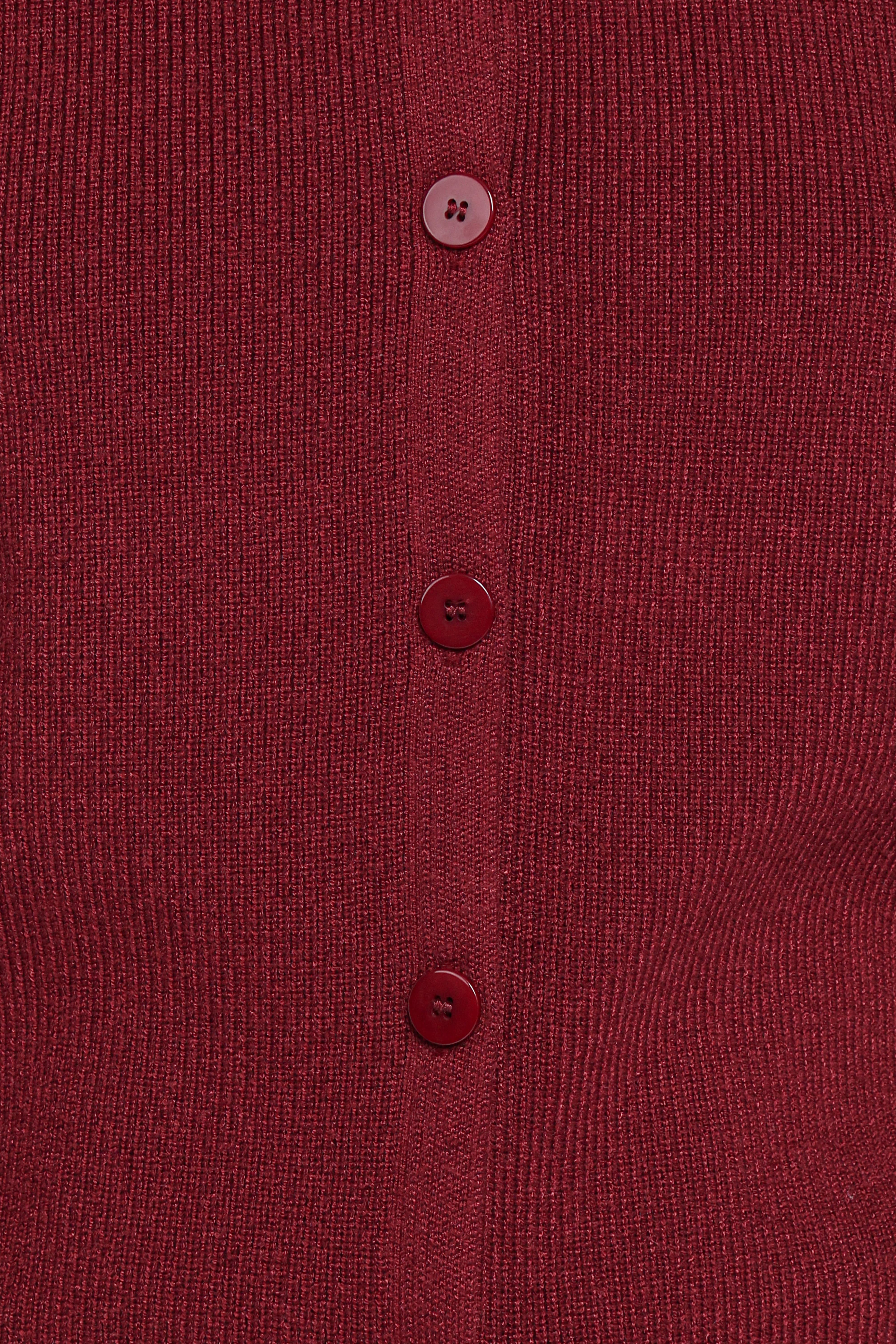 Cataline Button Front Top - Wine