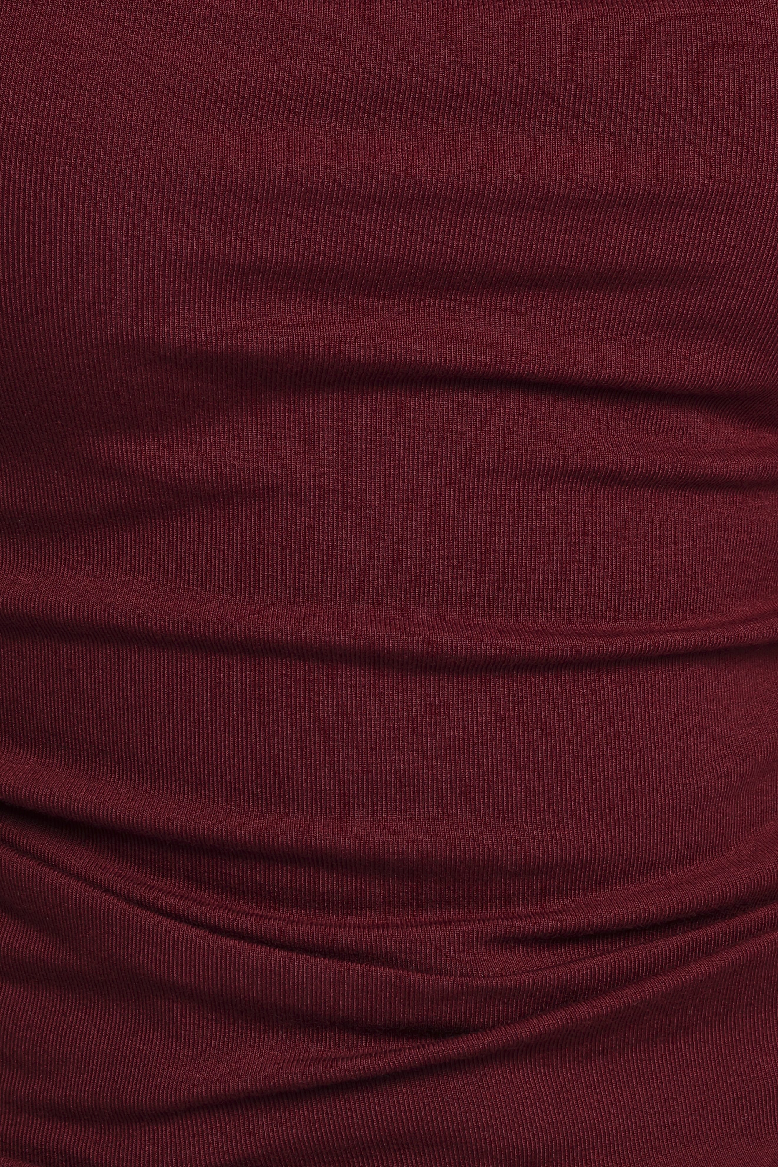 Cer Knit Top - Cherry Chocolate
