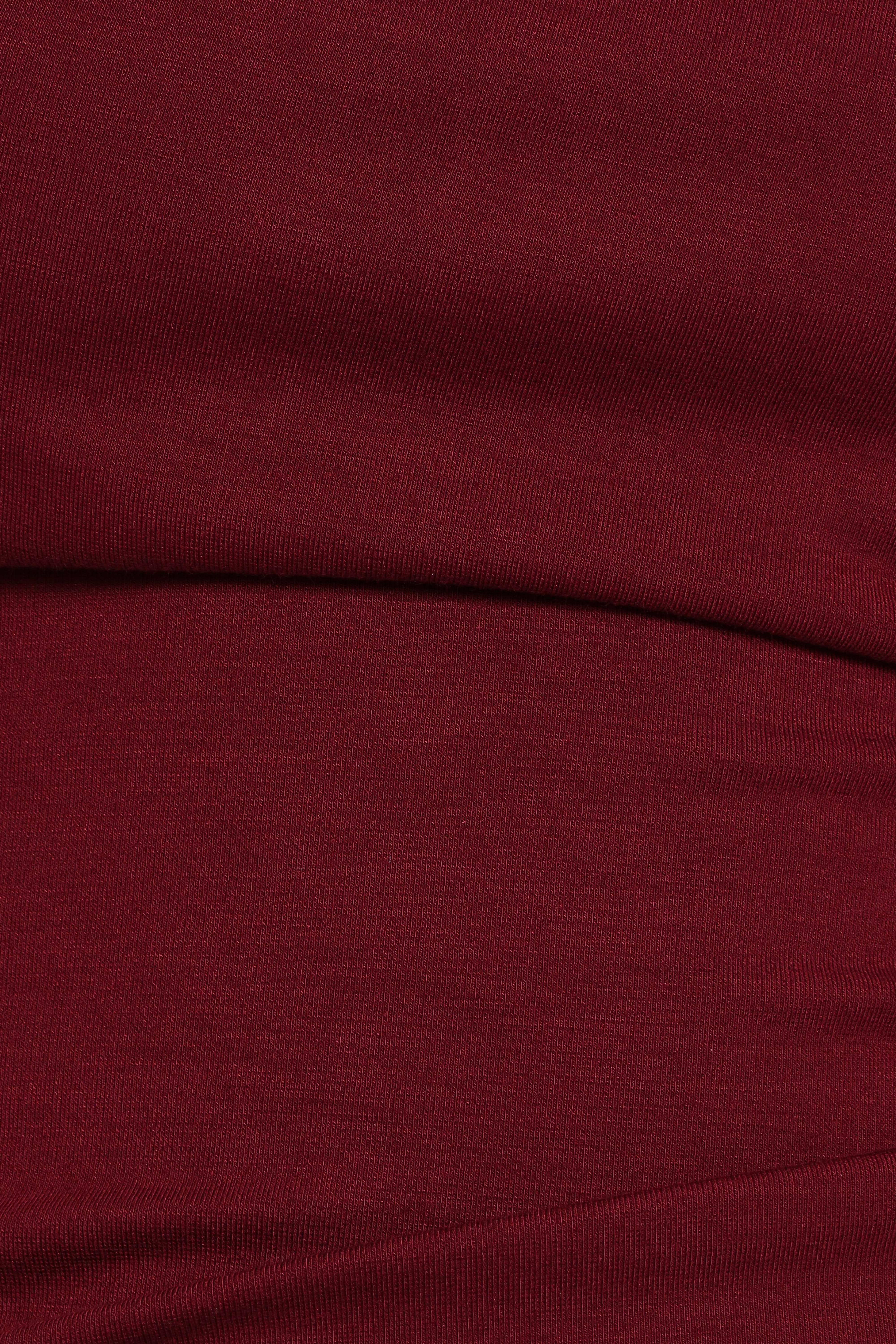 Darina Off Shoulder Top - Bordeaux