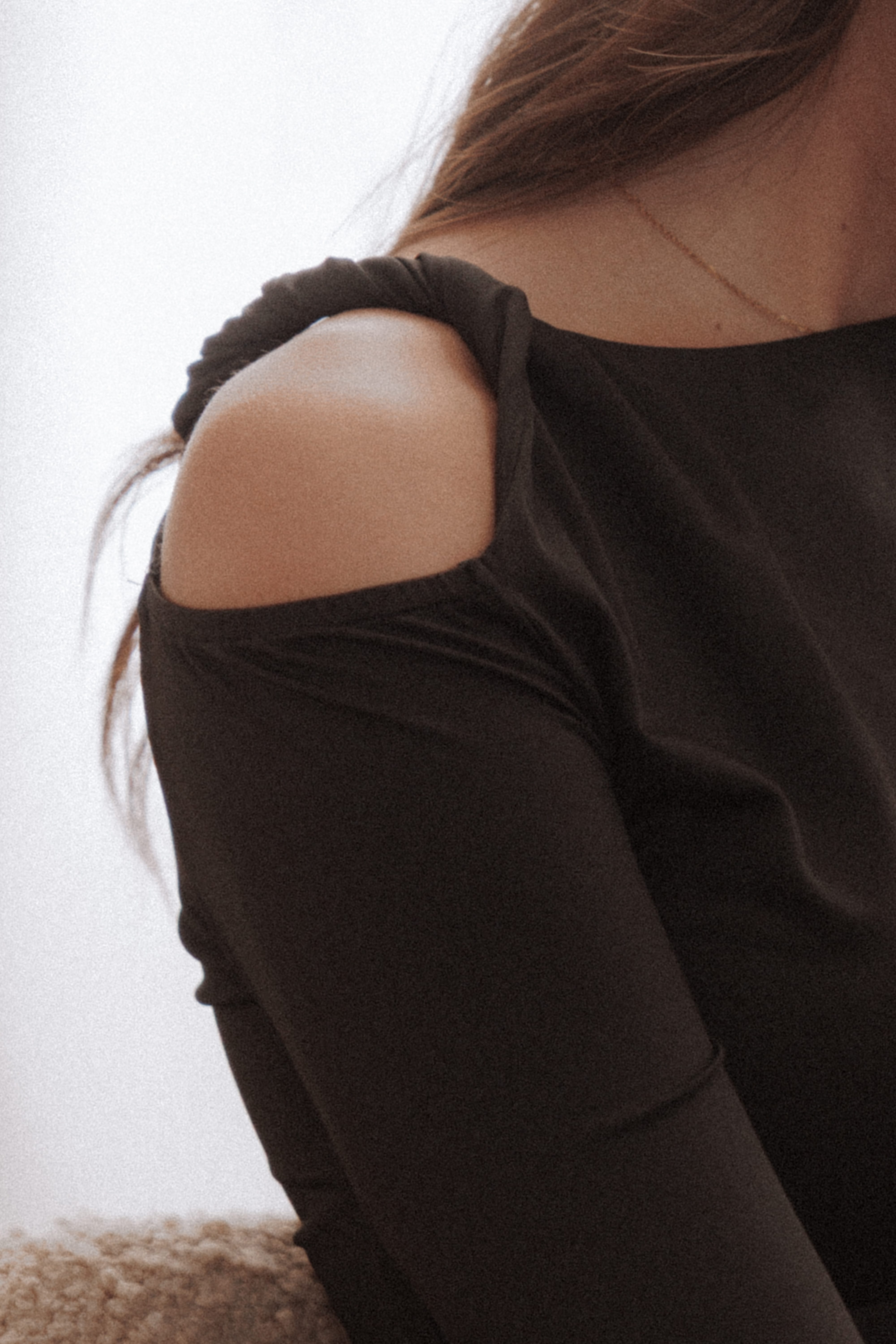 Darma Long Sleeve Top - Black