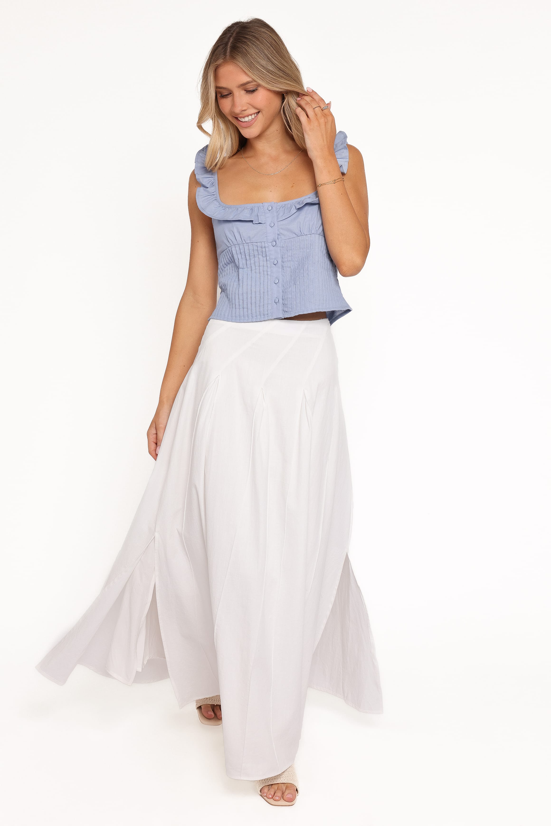 Dervla Top - Blue